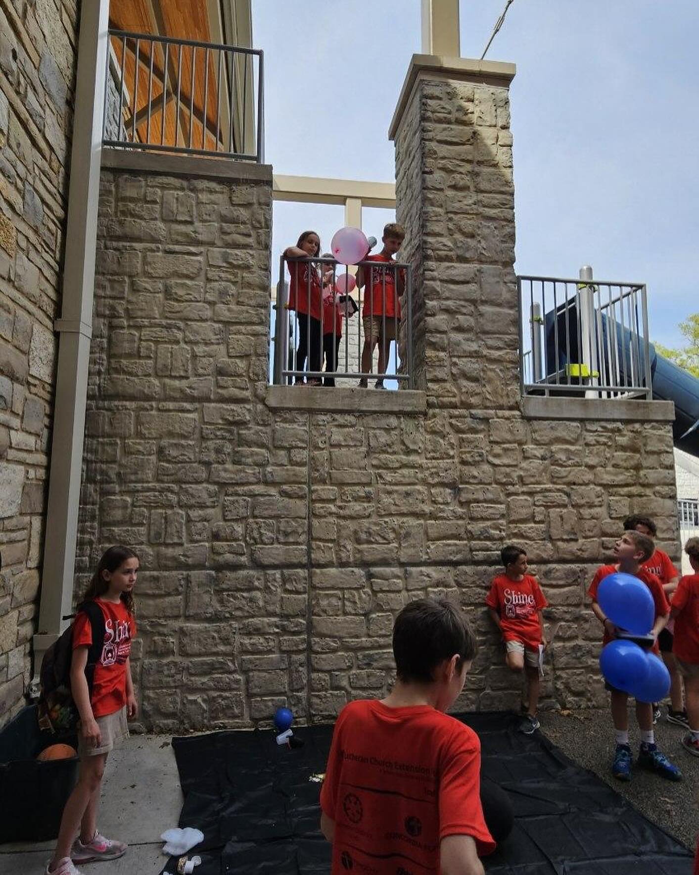 Mrs. Meyer&rsquo;s 3rd grade STEM class did an egg drop today! Some eggs survived and some.....did not.