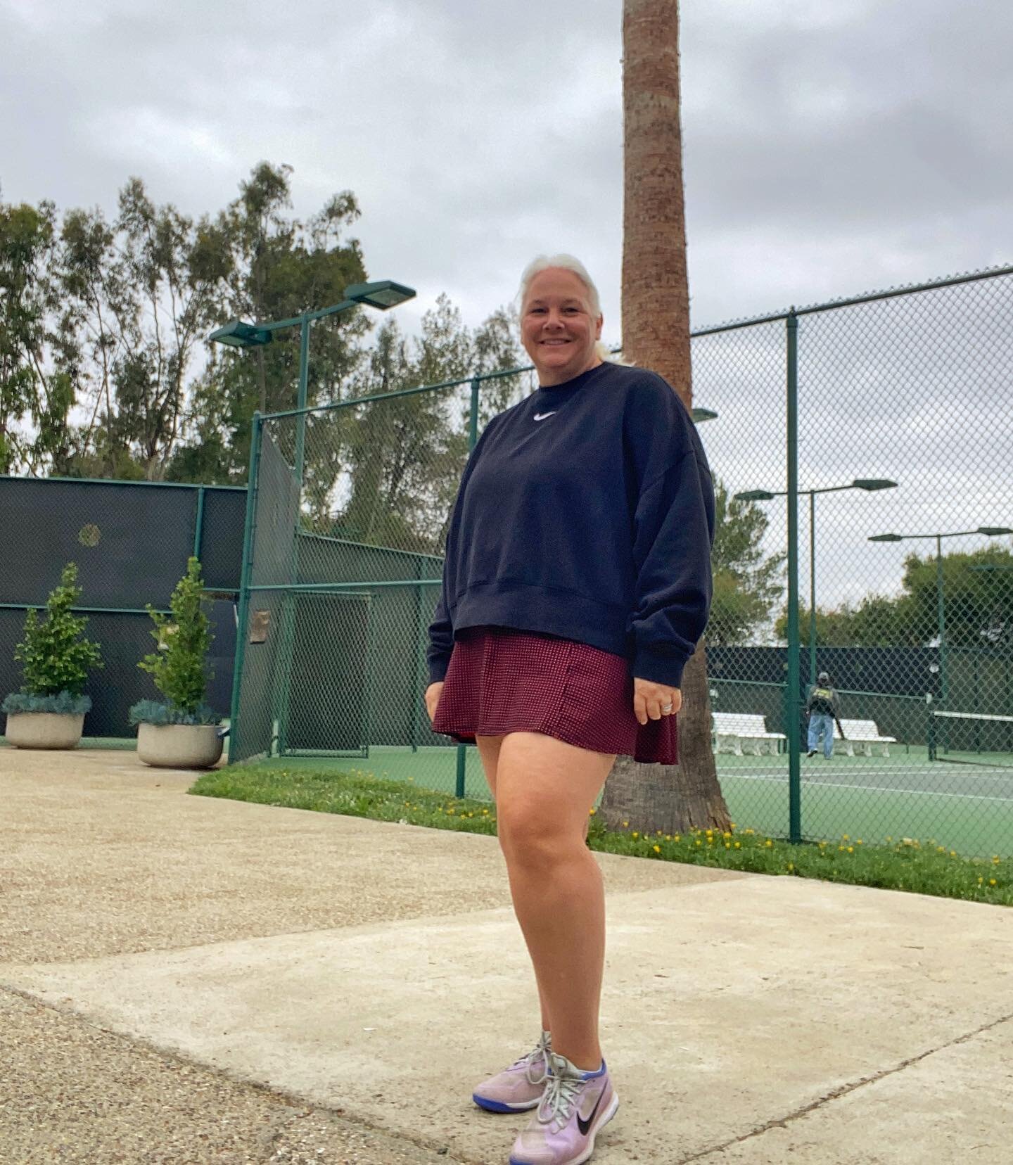 Made it to the finals for The Adoption Guild Tennis Tournament in Newport Beach!  So of course I had to wear something #MeMade 

Unfortunately I lost the final but I was proud of myself for going for it, and of course, wearing something I made. 🎾 💕