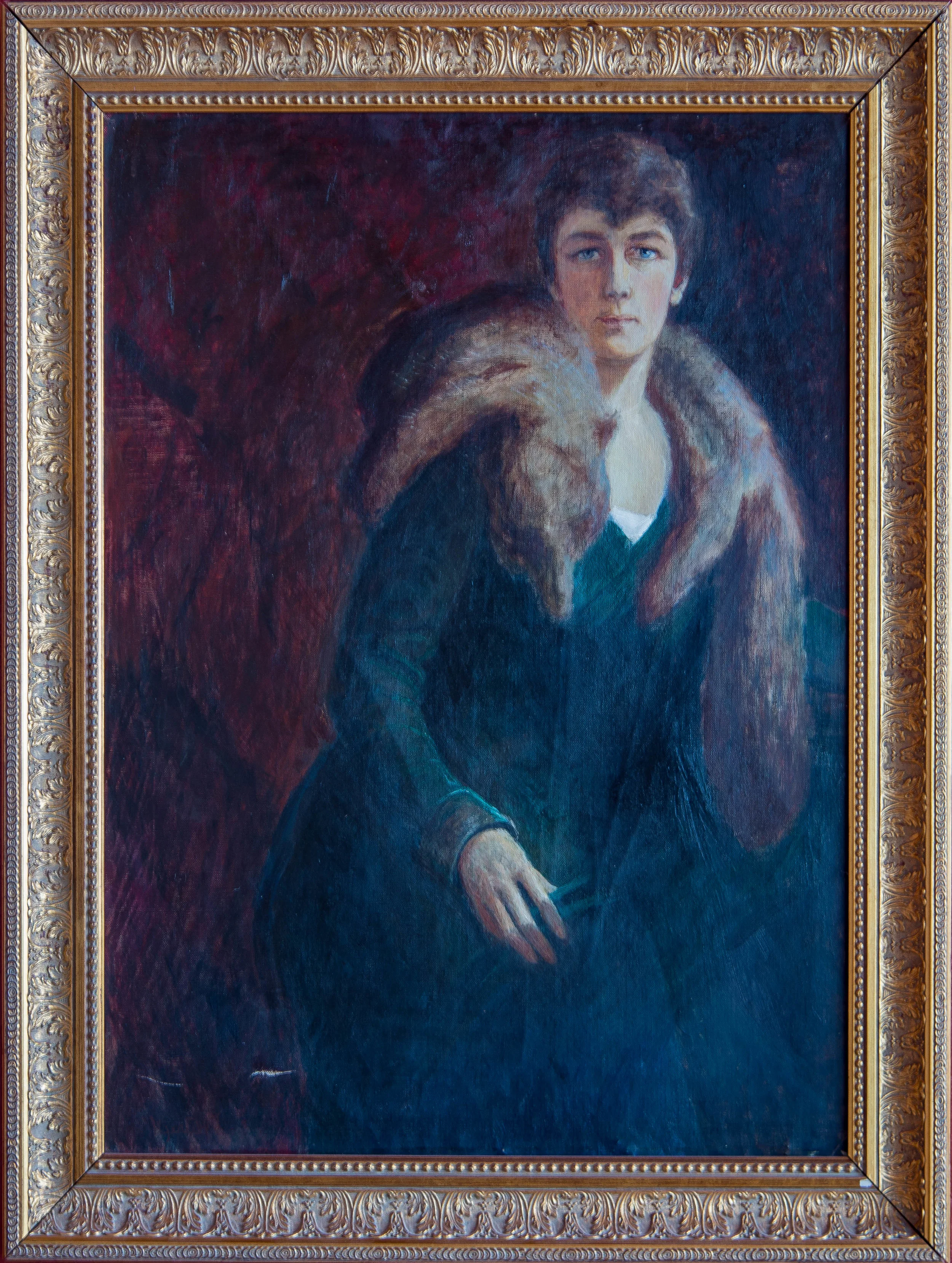 Ukjent kunstnar - Kvinneportrett