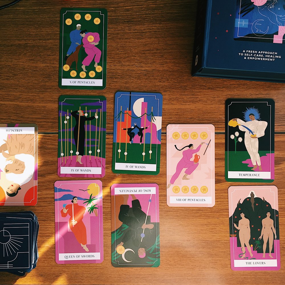 Amazon.com: Any 2 Decks of The 4 Versions — The Neo Rider Tarot Collection,Tarot  Cards,Tarot Cards Deck,78 Tarot Cards Deck Set : Toys & Games