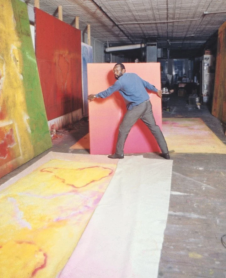 📷 Bowling’s studio in New York, circa 1968.
