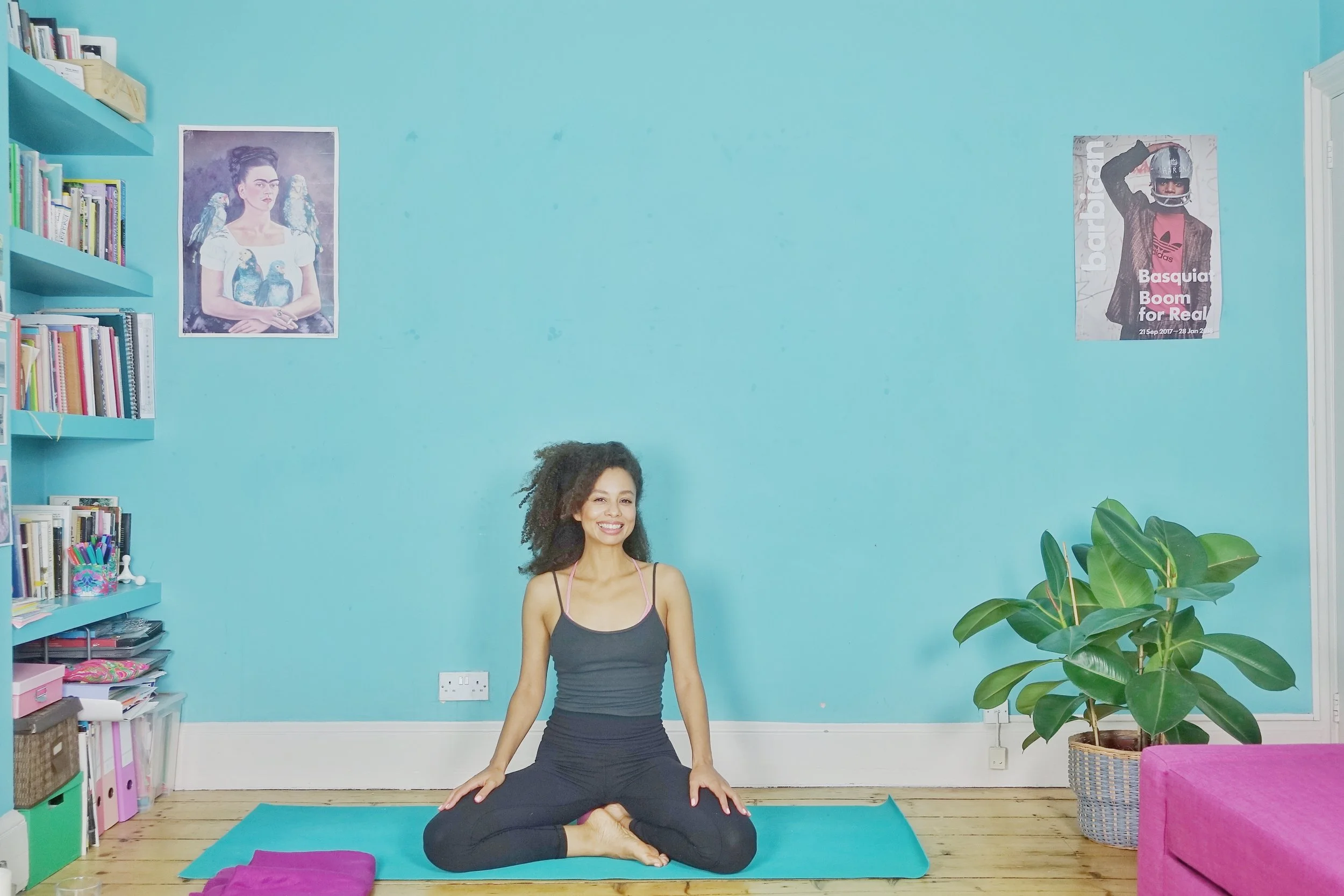 New yoga video: Show Up For Yourself 💦