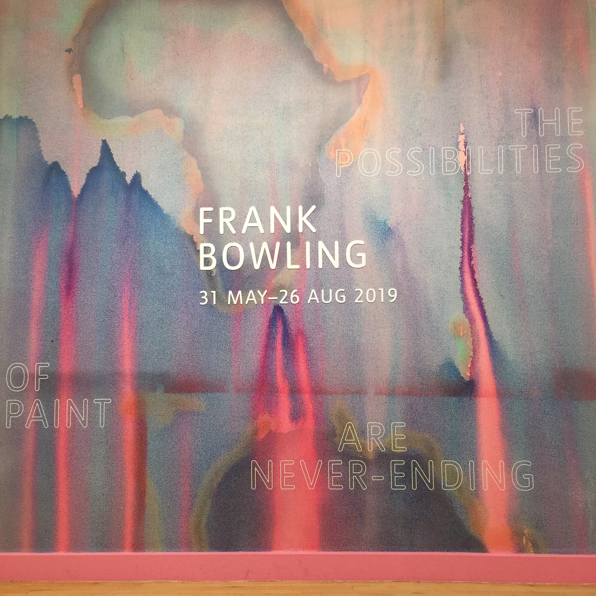 Frank Bowling Tate Britain 2019