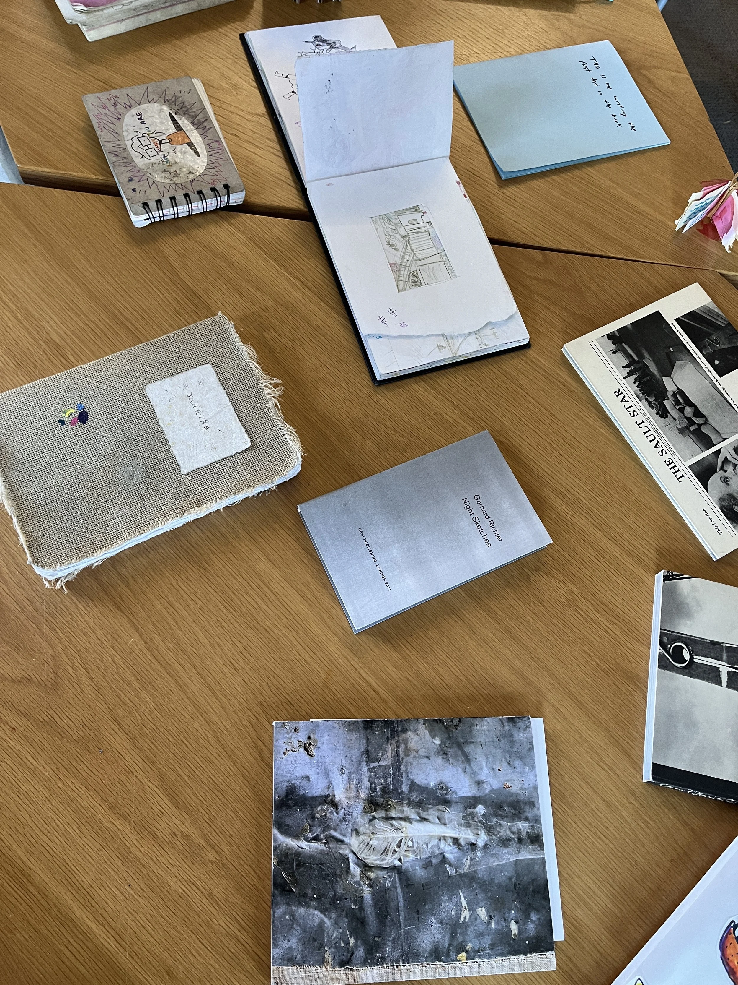 some sketchbooks from the library archives