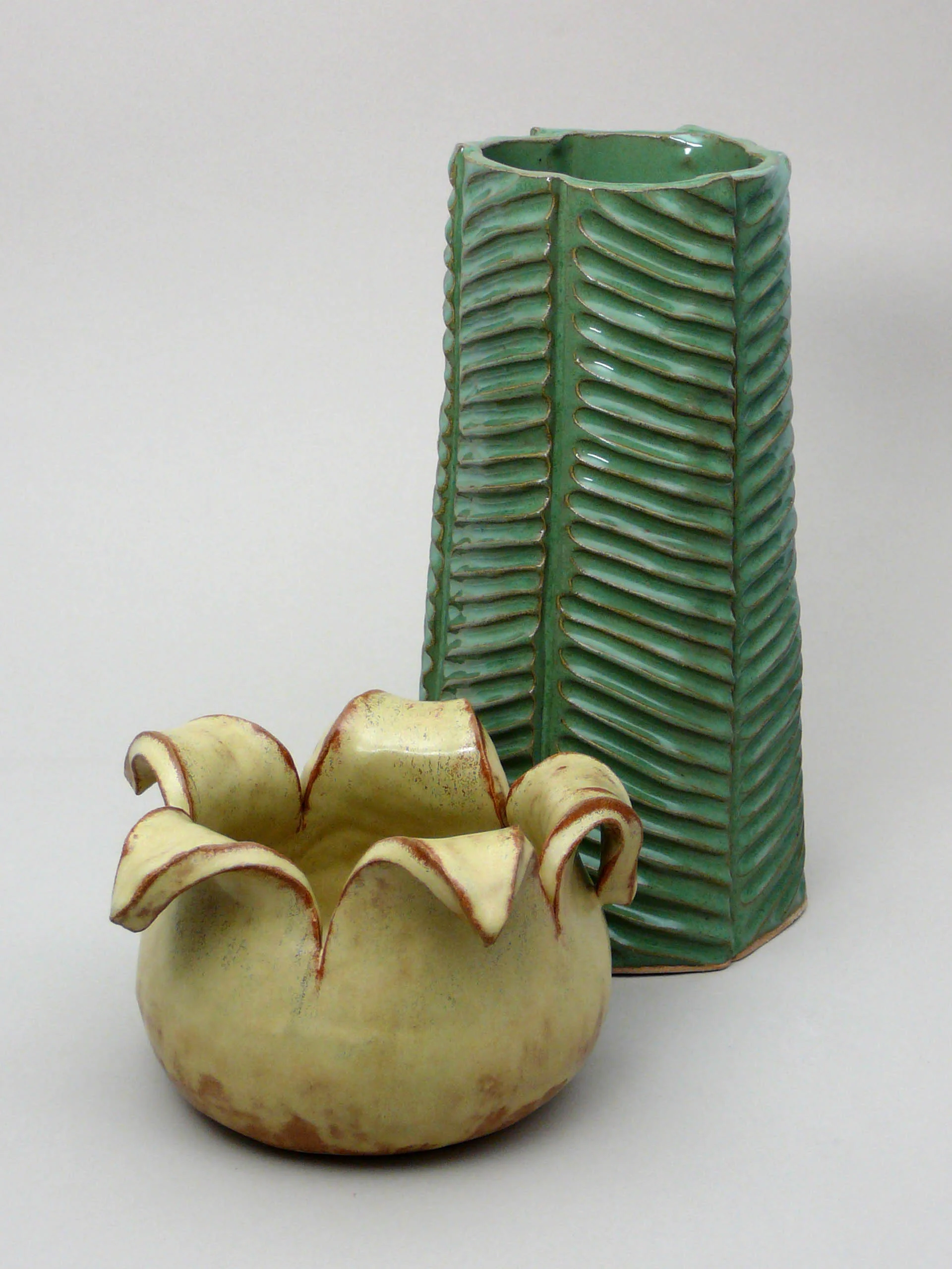 Palm Vase and Pod Vase #9