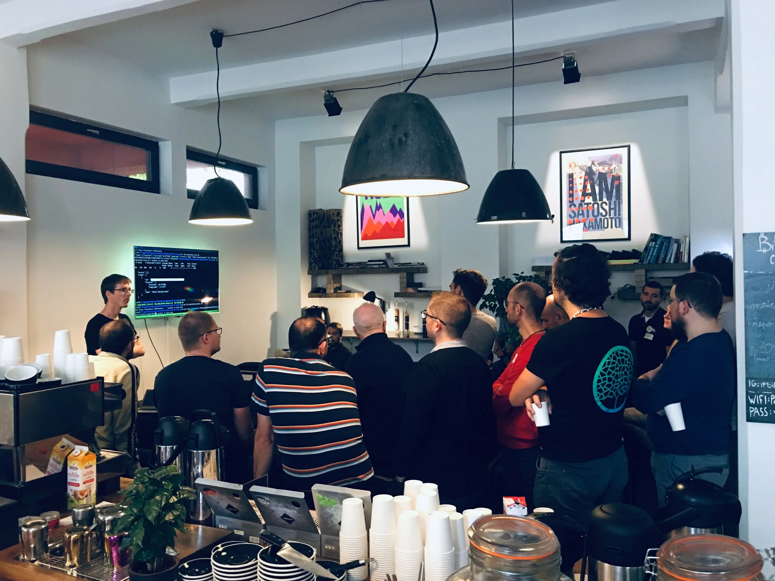Winding Tree travel industry hackathon at Paralelni Polis, Prague, pre DevCon