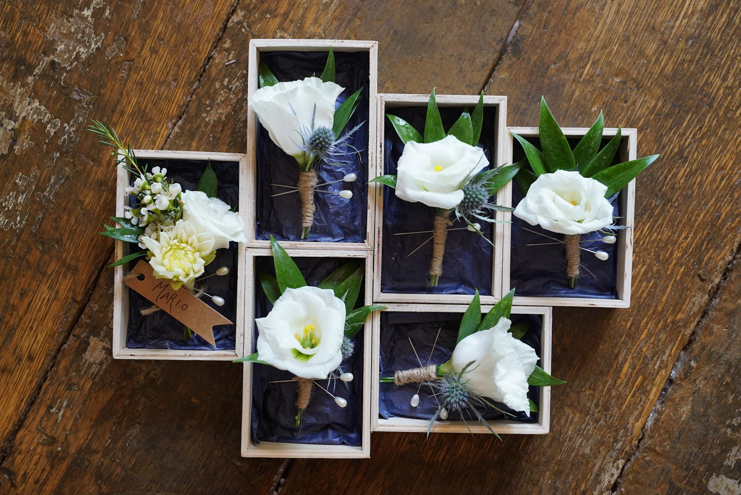  This trinket box made for the perfect delivery tray! 