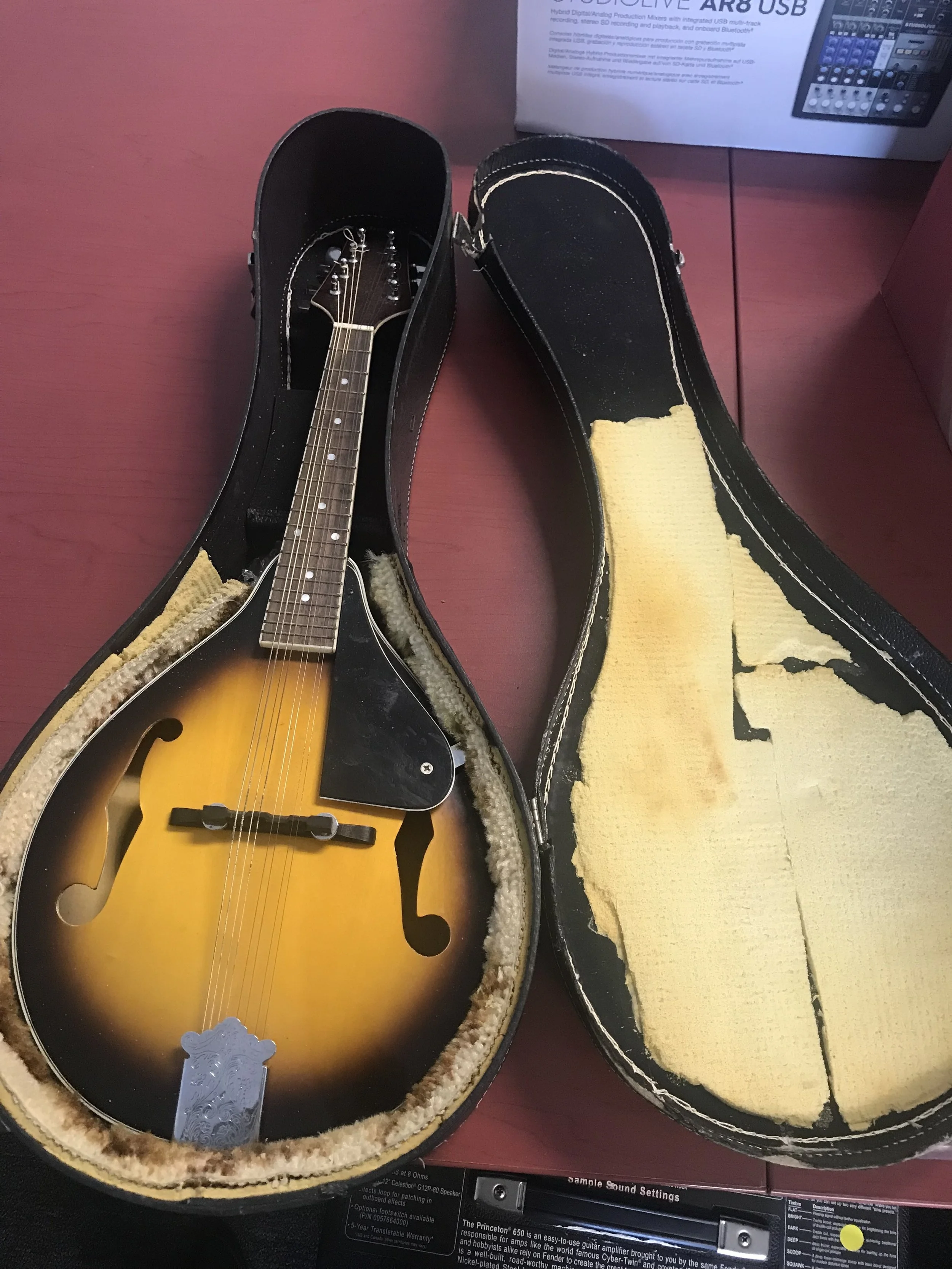 Johnson Mandolin. In need of a little TLC!