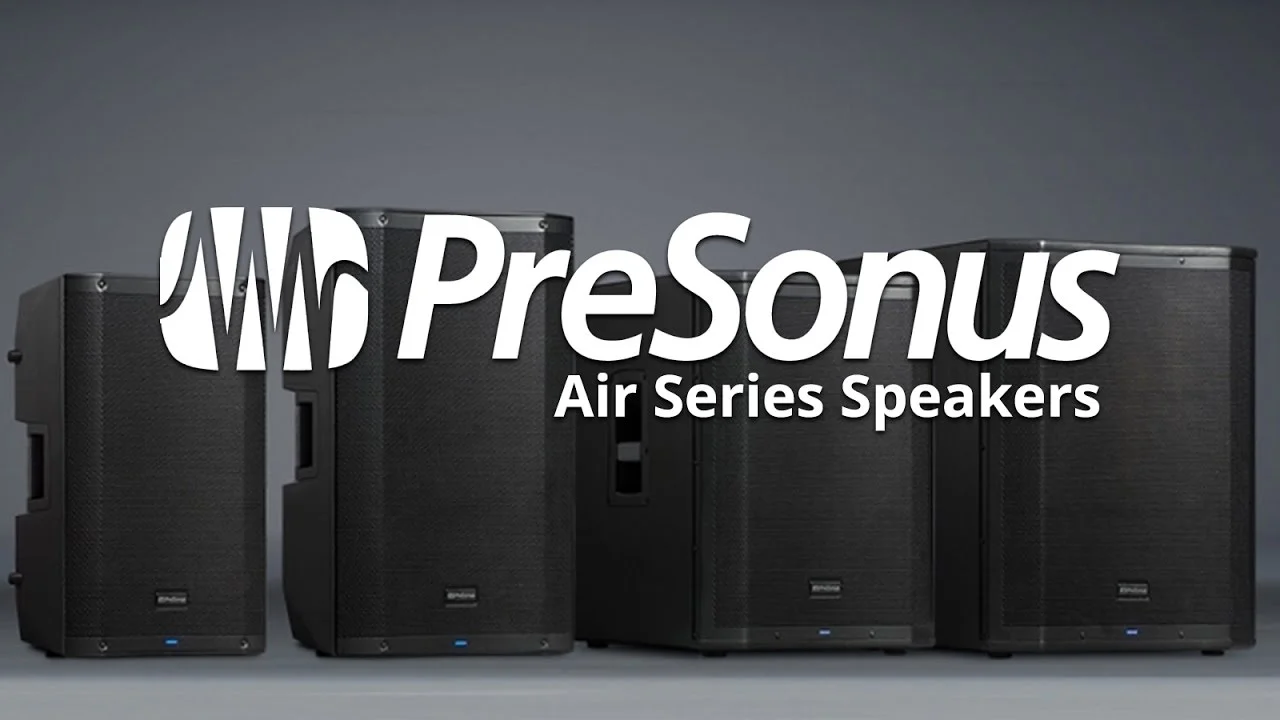 Presonus Air 10 and Air 12 Speakers