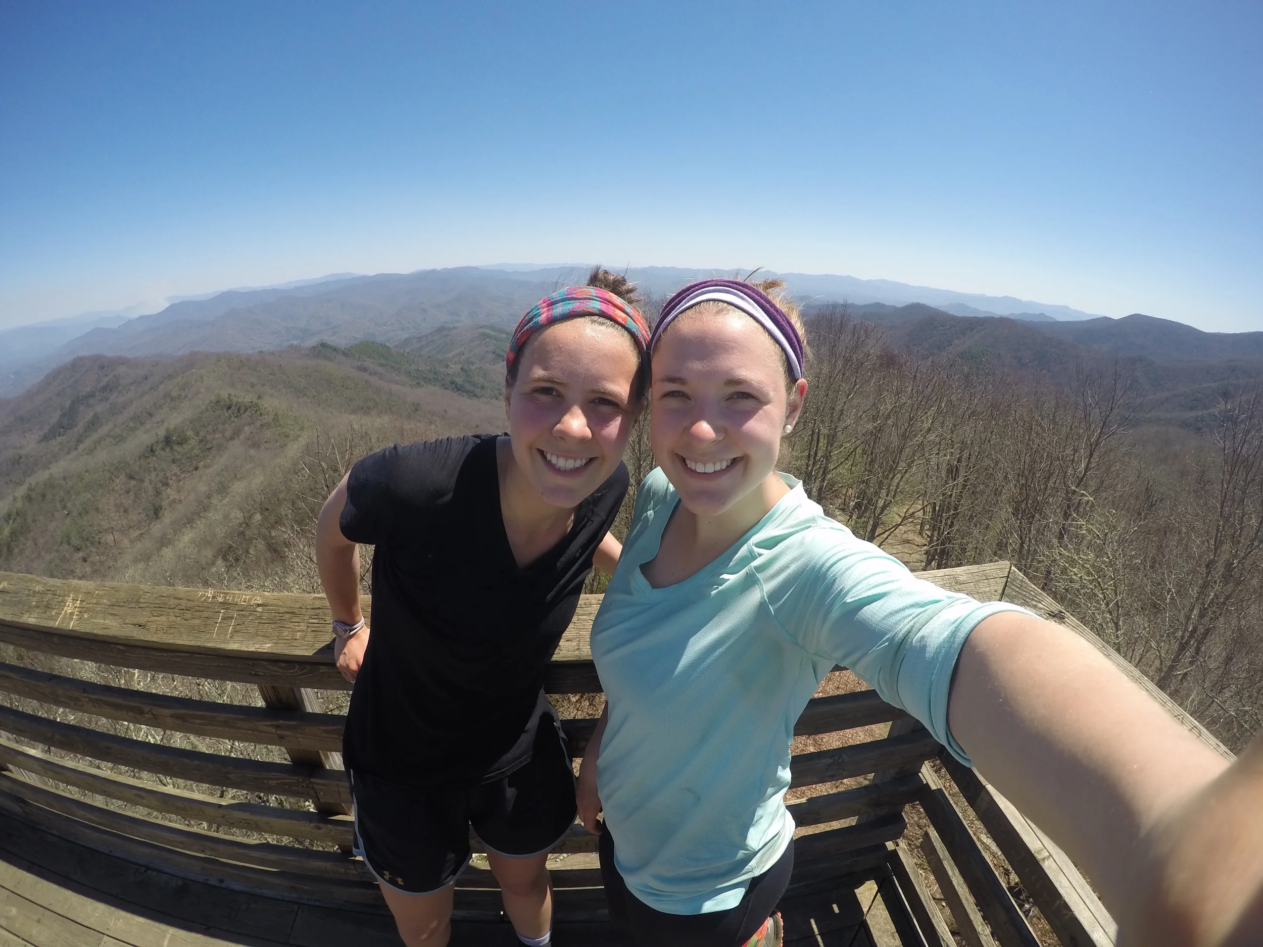 Waya Bald- same outfit, different mountain!