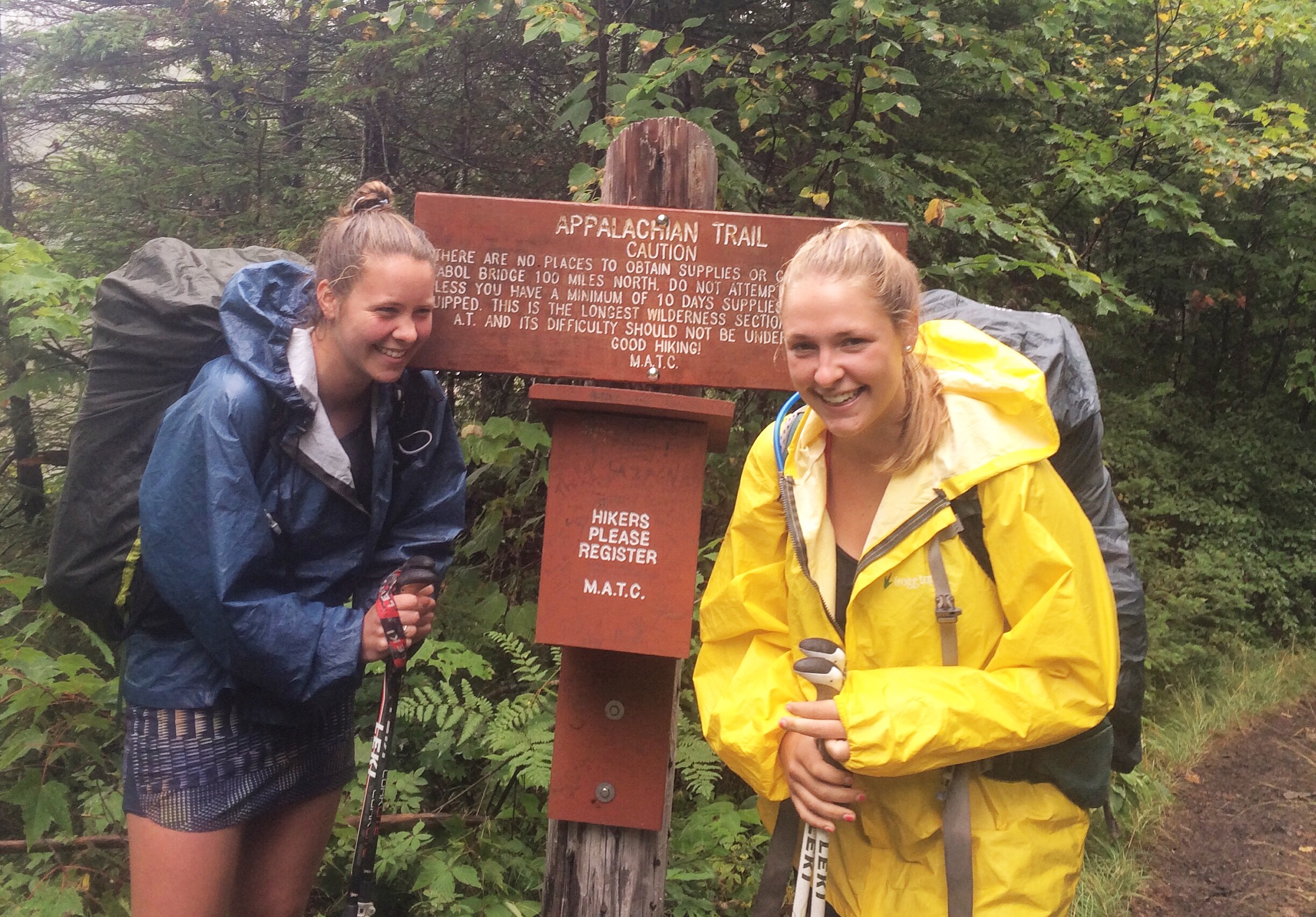 Entering the 100 mile wilderness! The beginning of the end.