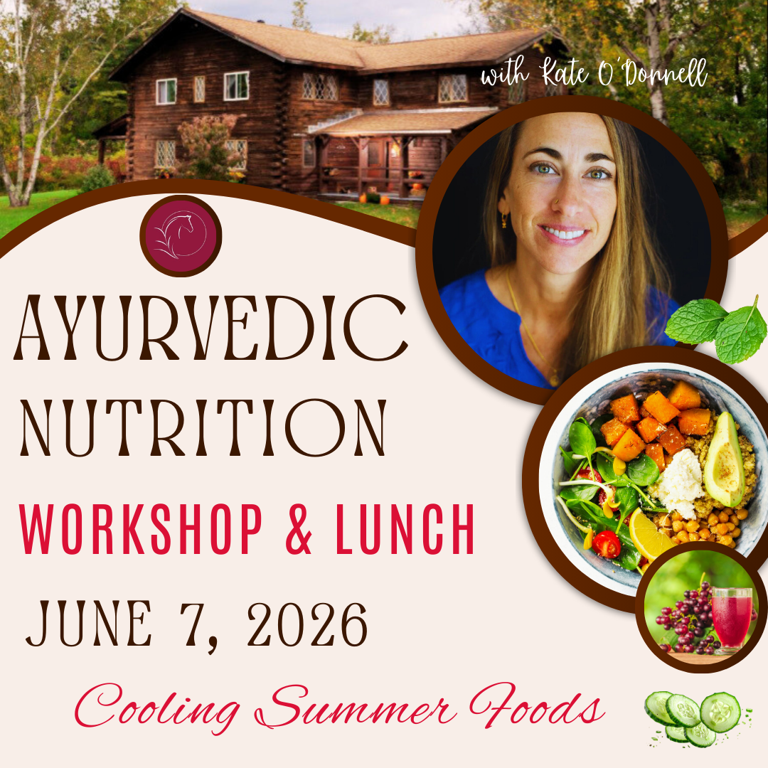 Ayurveda Nutrition Workshop and Luncheon, Temple, NH