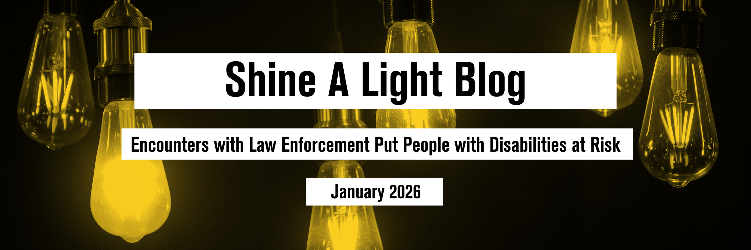 Encounters with Law Enforcement Put People with Disabilities at Risk