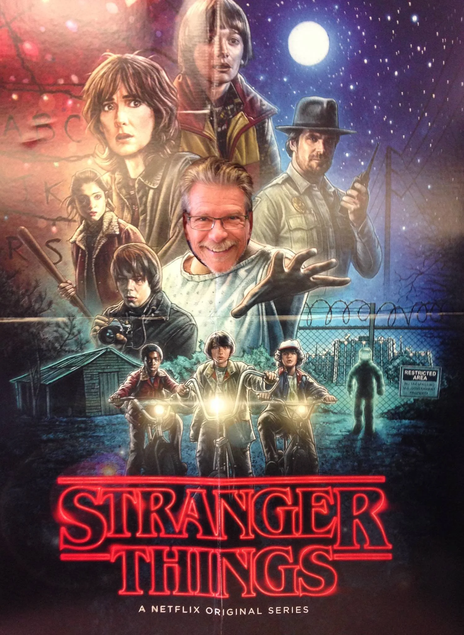 Get your picture taken with the "cast" of Stranger Things!