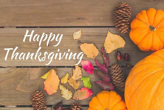 Closed for Turkey Day!
