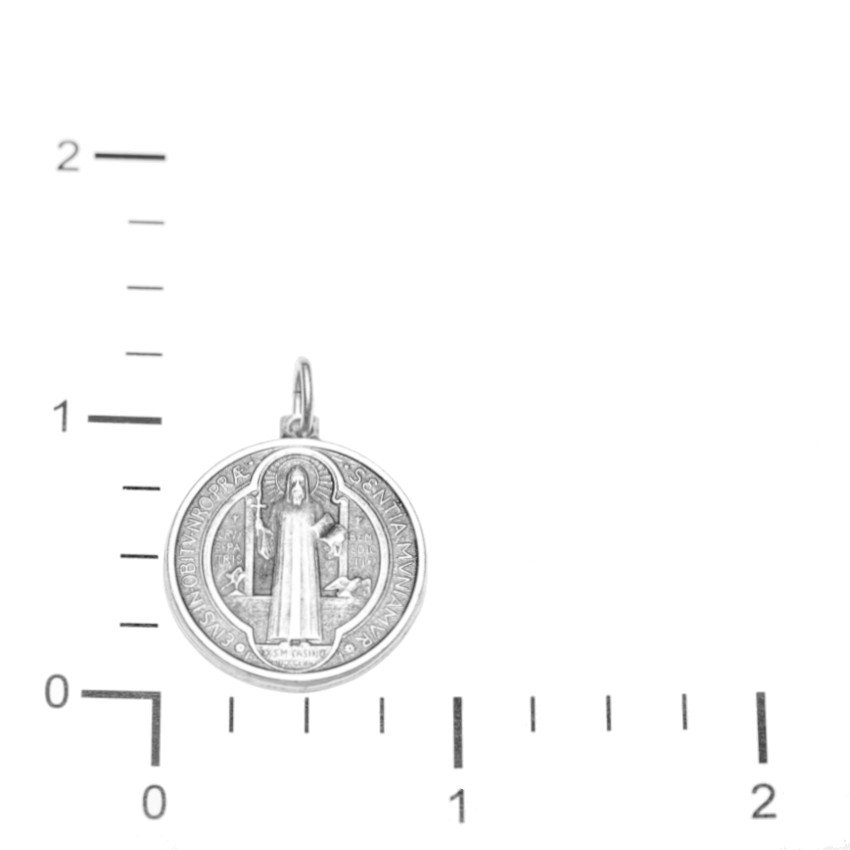 1.25 St. Benedict Medal with Enamel Inlays (5-Pack) 