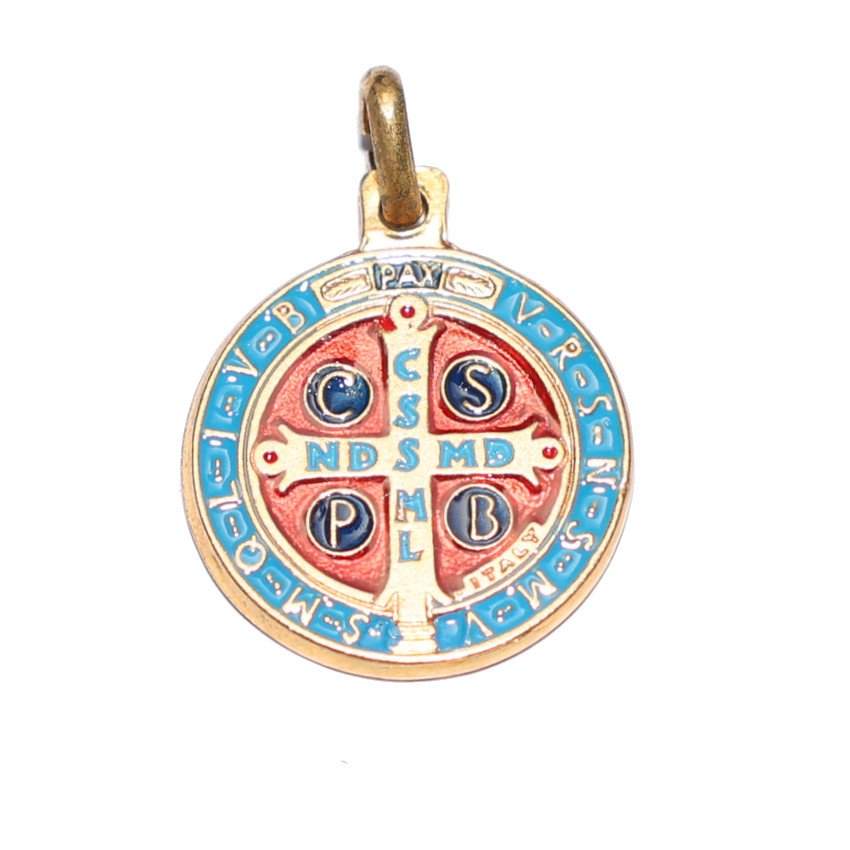 Enamel St. Benedict Medal 2