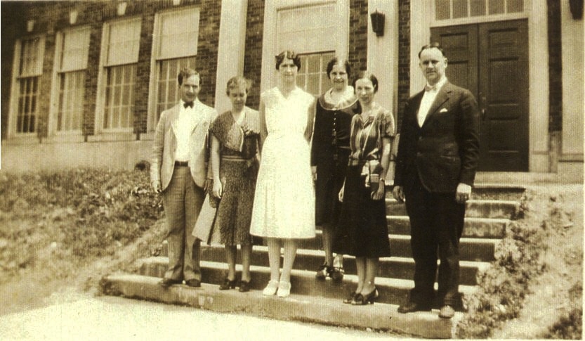 Narrowsburg Central School Front Steps