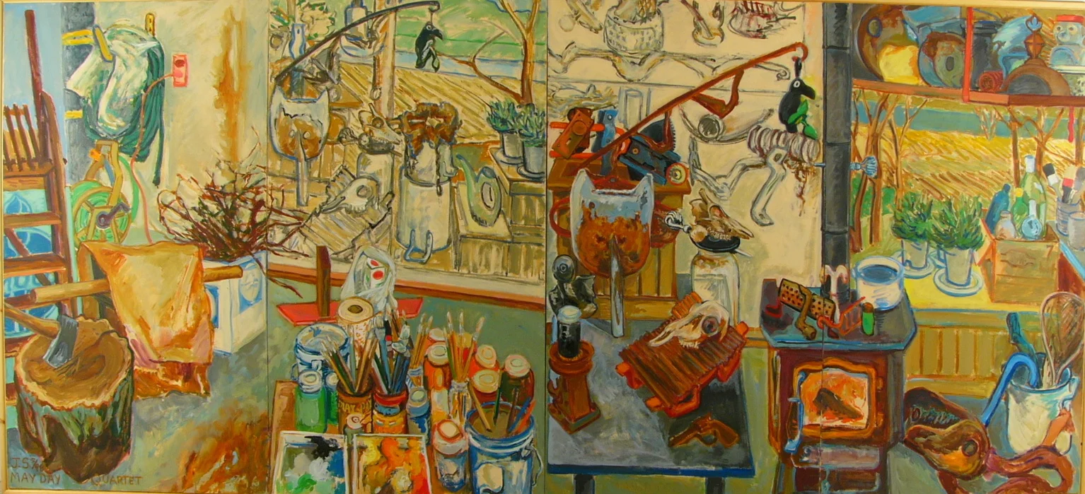 May Day '98 63" x 140" ac/c