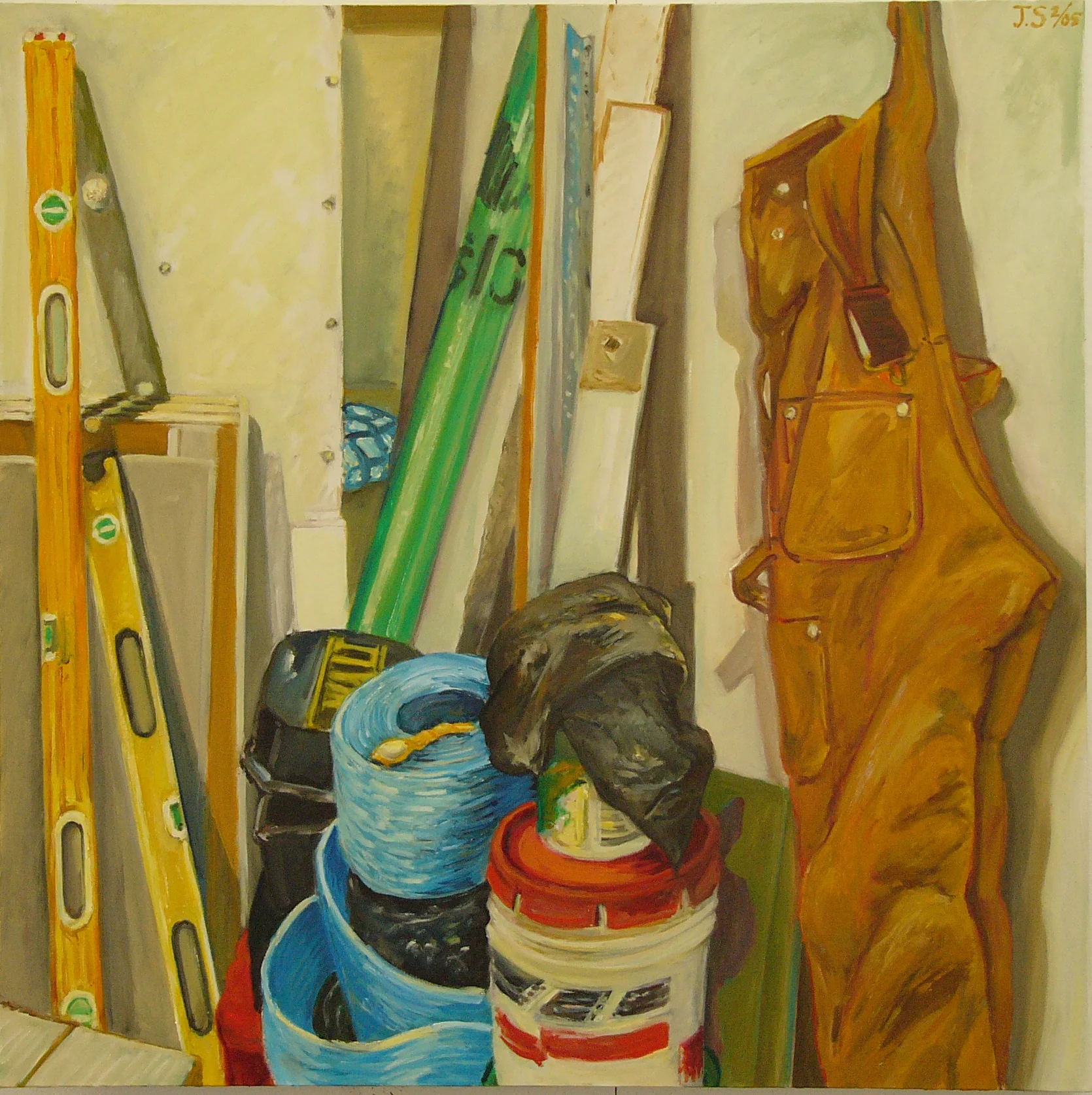 Billy's Stuff '05 48x48" oil/c