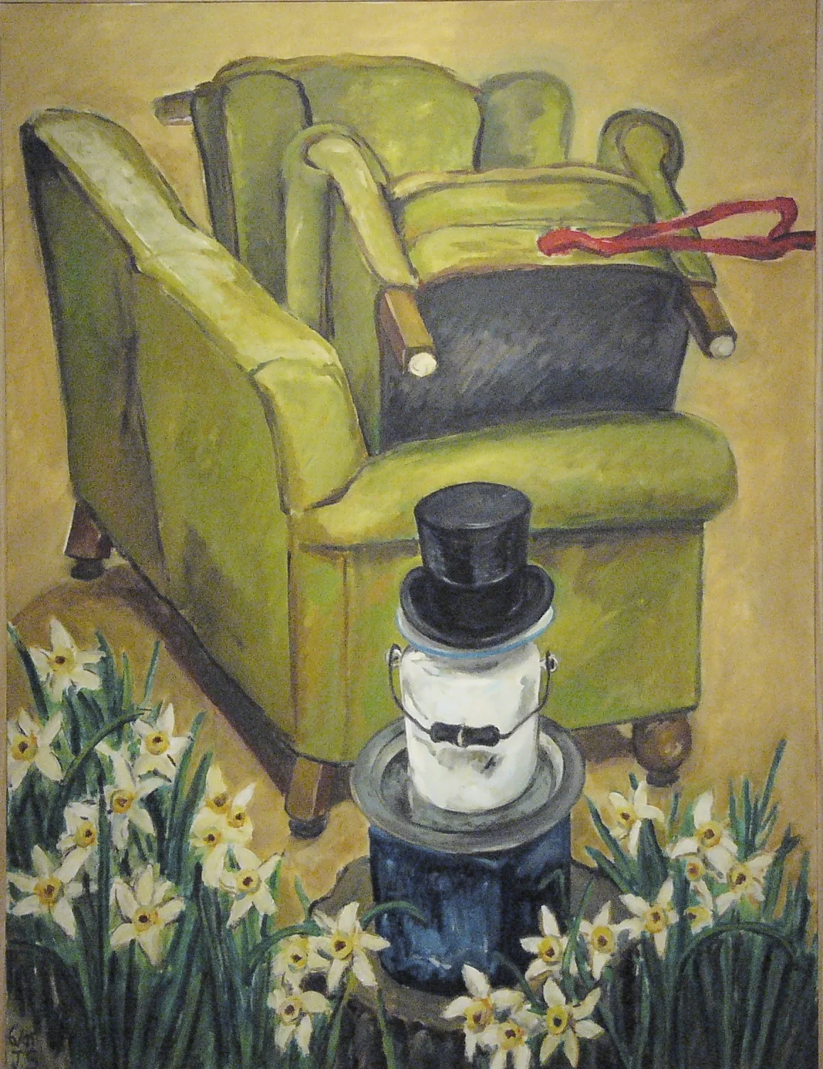 My Father '05 54" x 42" oil/c