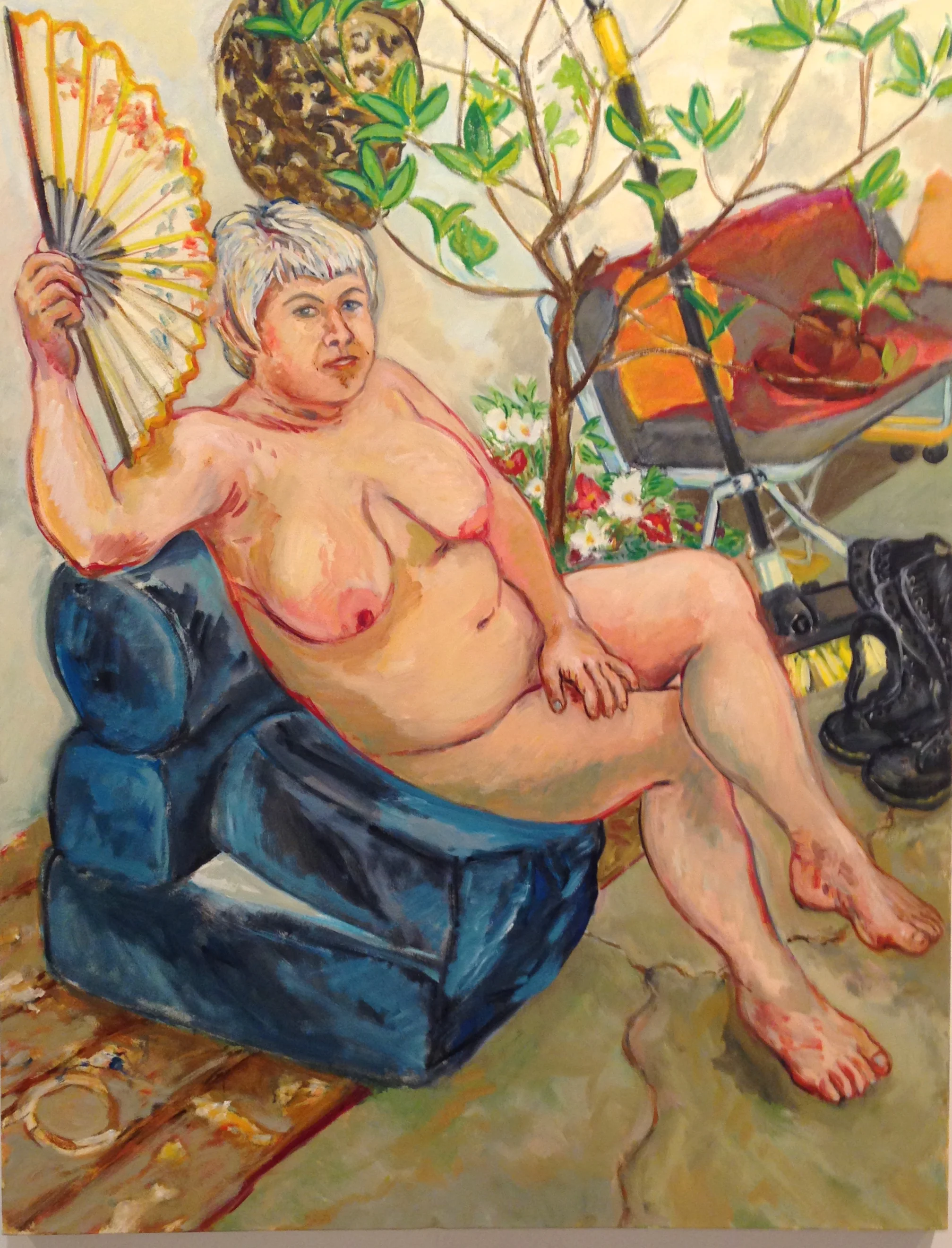 Sitting Sarah '09 54x41" o/c