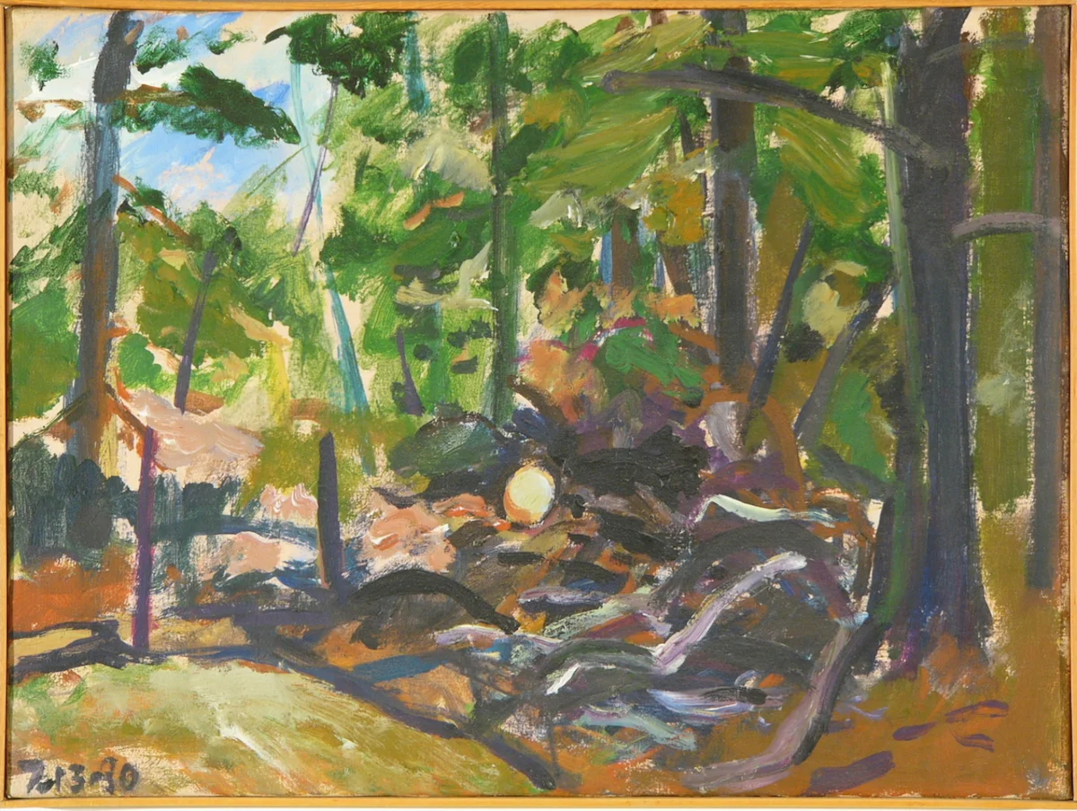 Kline Farm - Cut Woods '80 18x24" ac/c