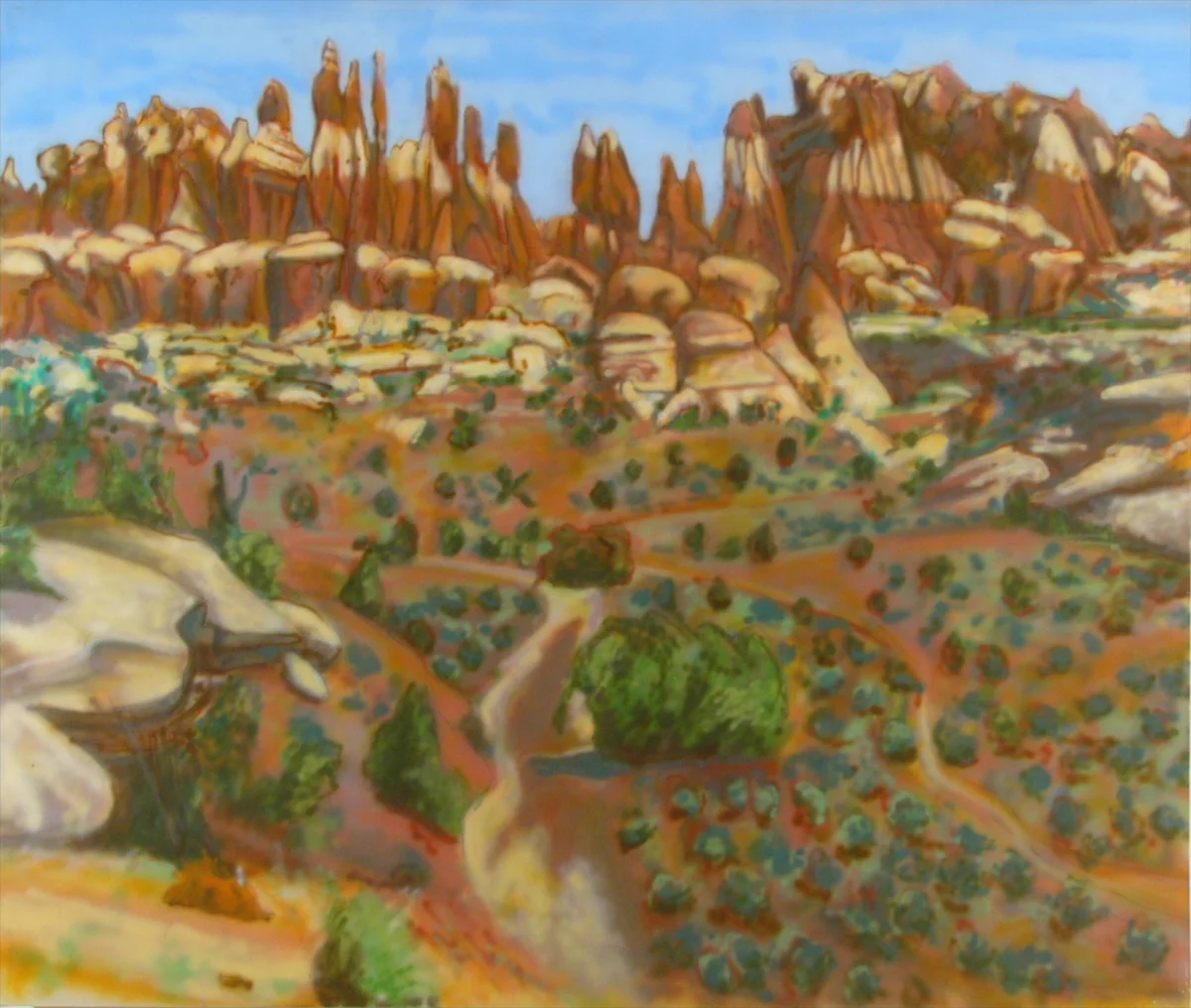 UT. Needles '76 60x73" ac/c