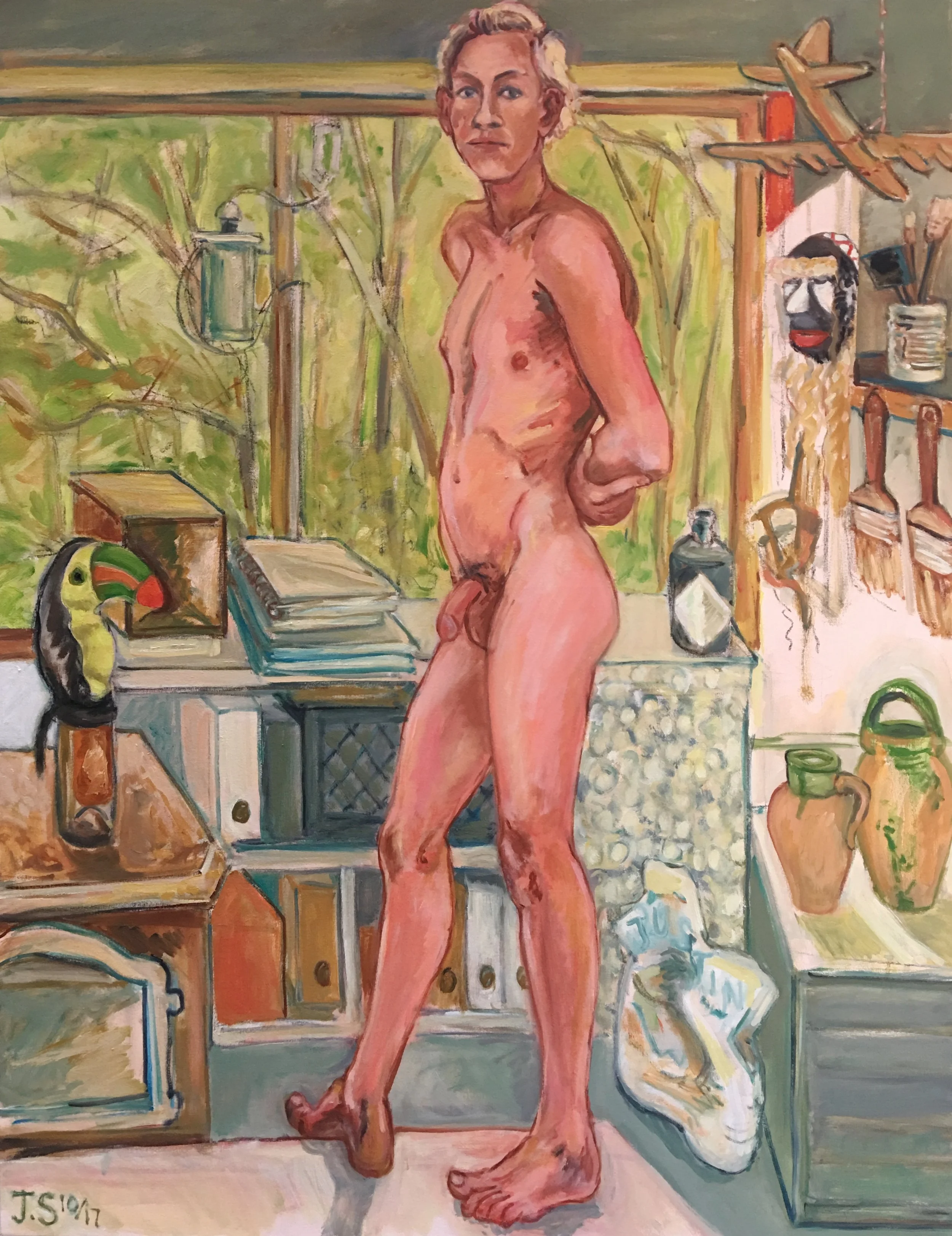 Justin#2 10/17 54x42" o/c