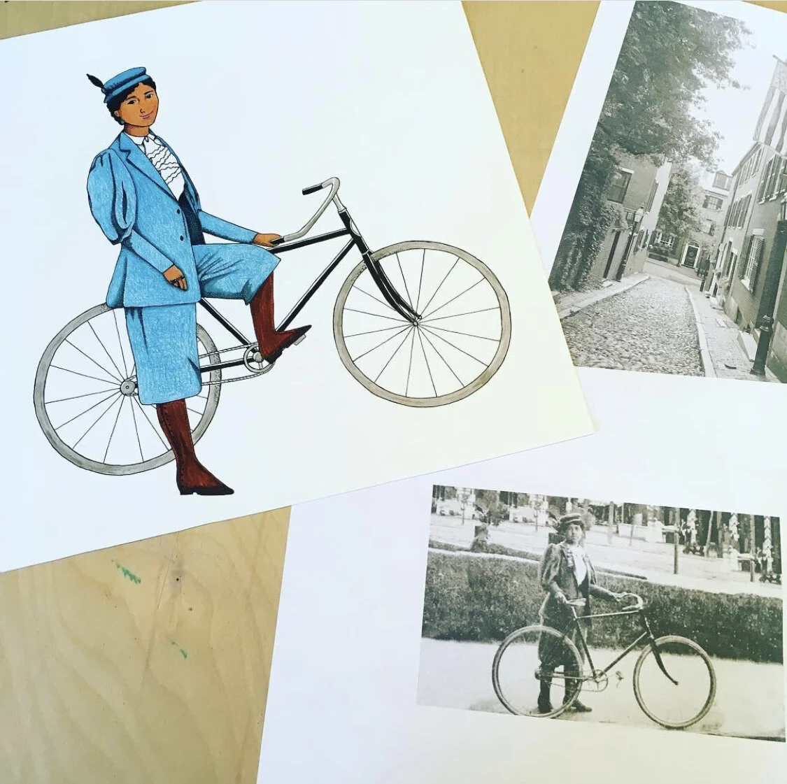 Kittie Knox - Pioneer in Bicycling and Cycle Fashion