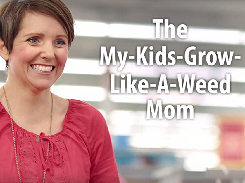 Walmart - My kids grow like a weed
