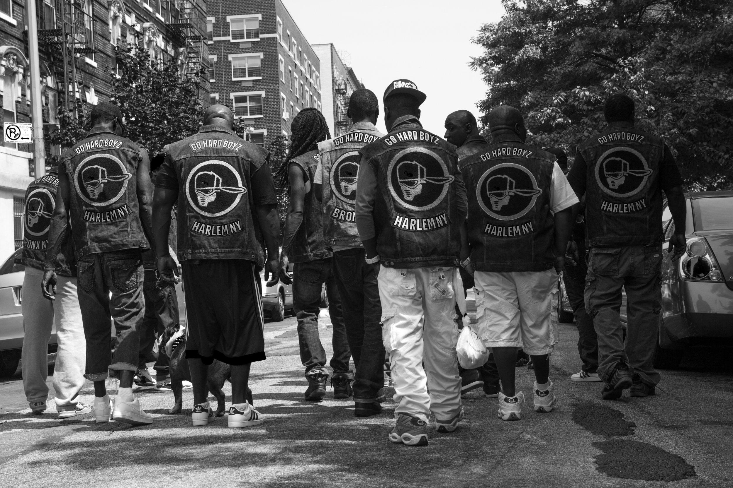 …However, looks can be deceiving, because the GOHARDBOYZ are not a gang, nor are they a motorcycle club. They are a family. One with a particular love of extreme sports, community, and Harlem.
