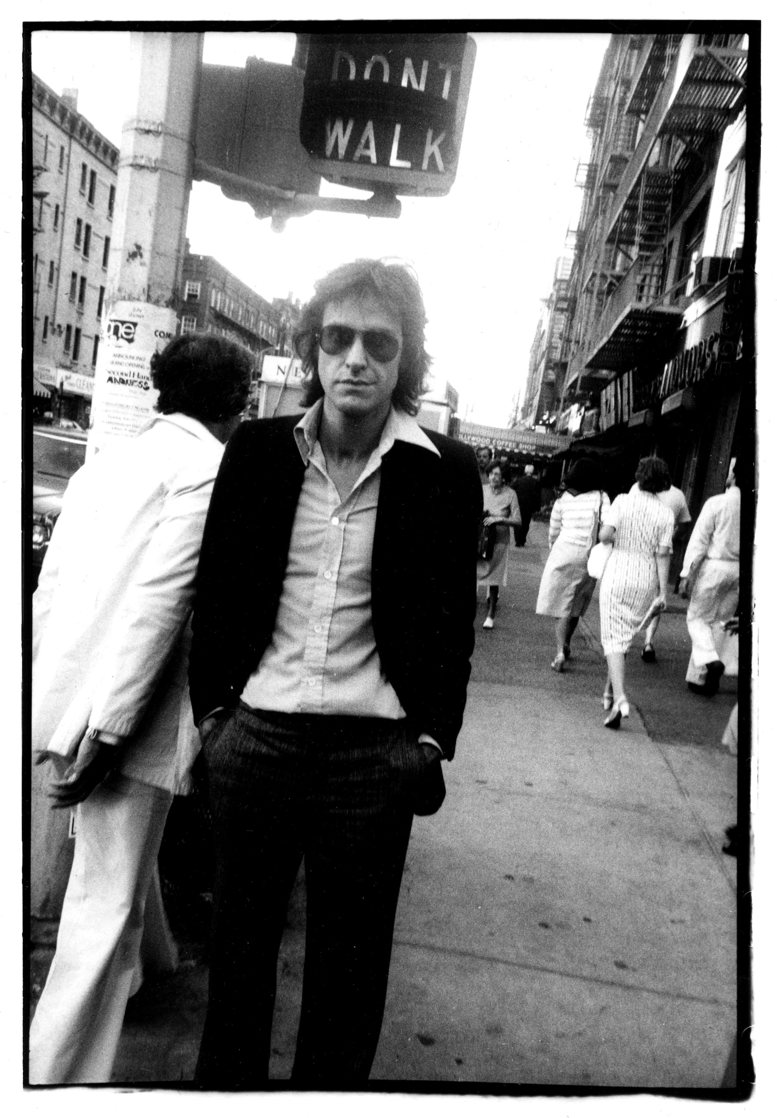 Ray Davies, Upper West Side on August 16th, 1977, the day Elvis Presley died