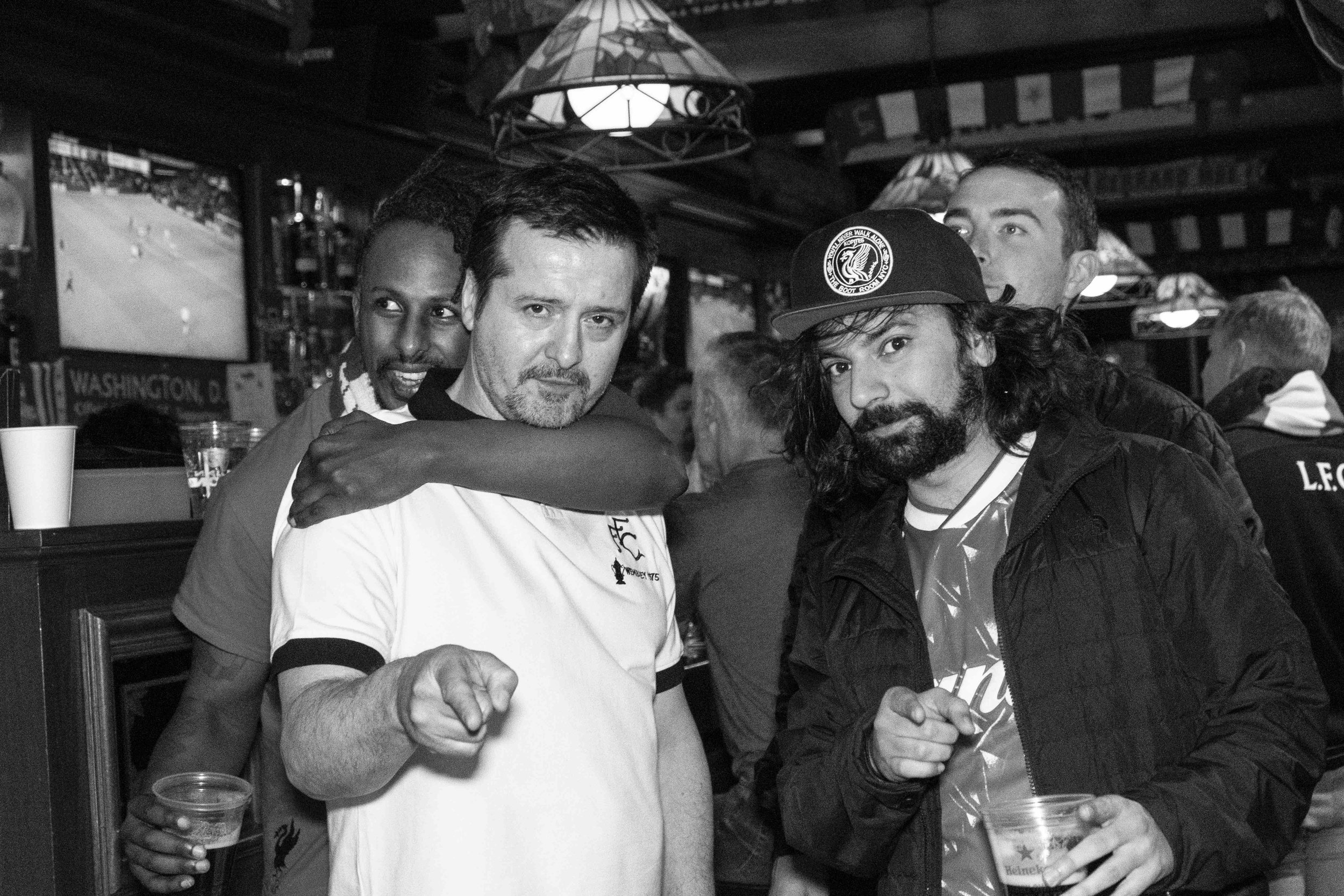 Kopites down at The Boot Room