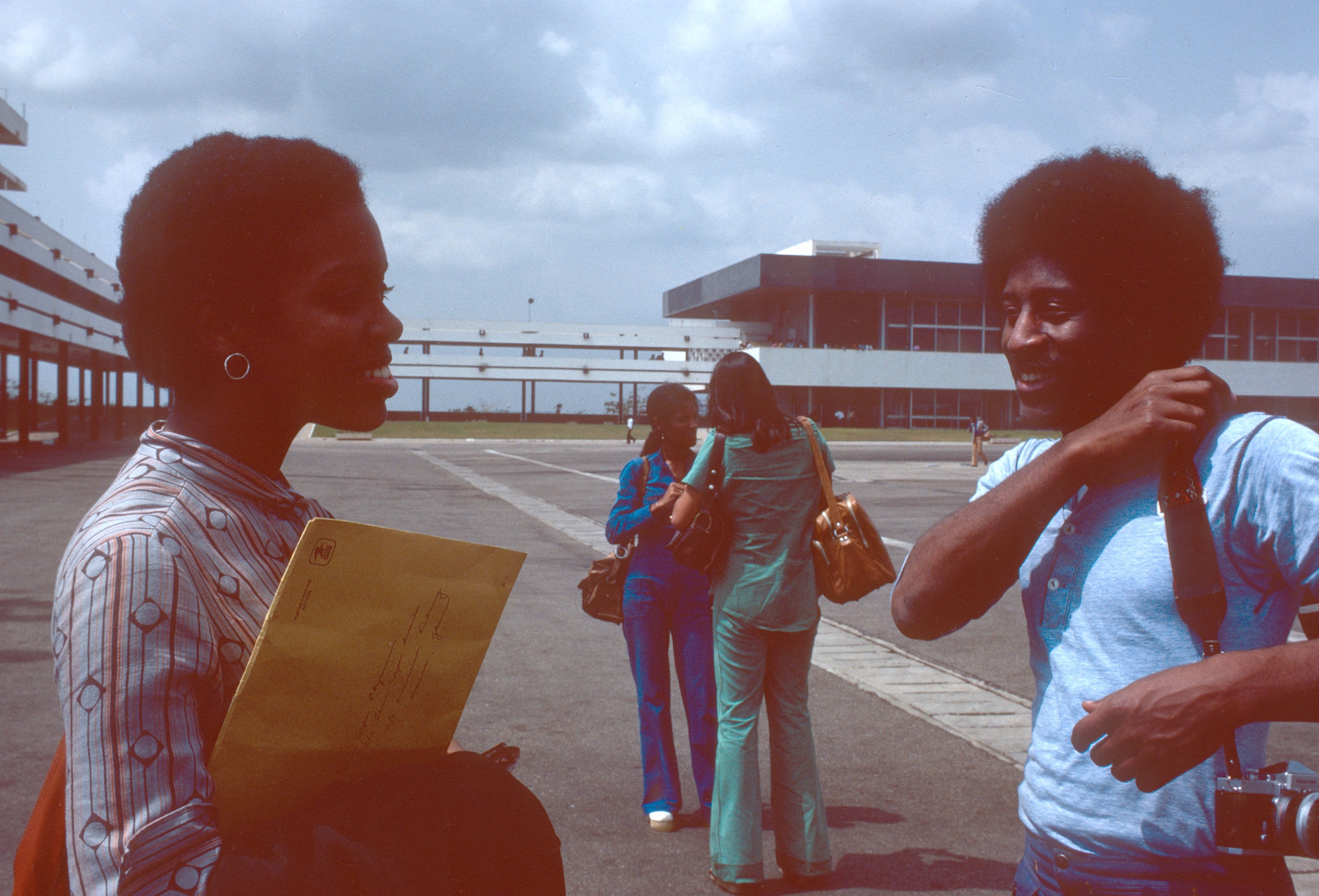 The airport in Monrovia, Liberia en route to Lagos.
