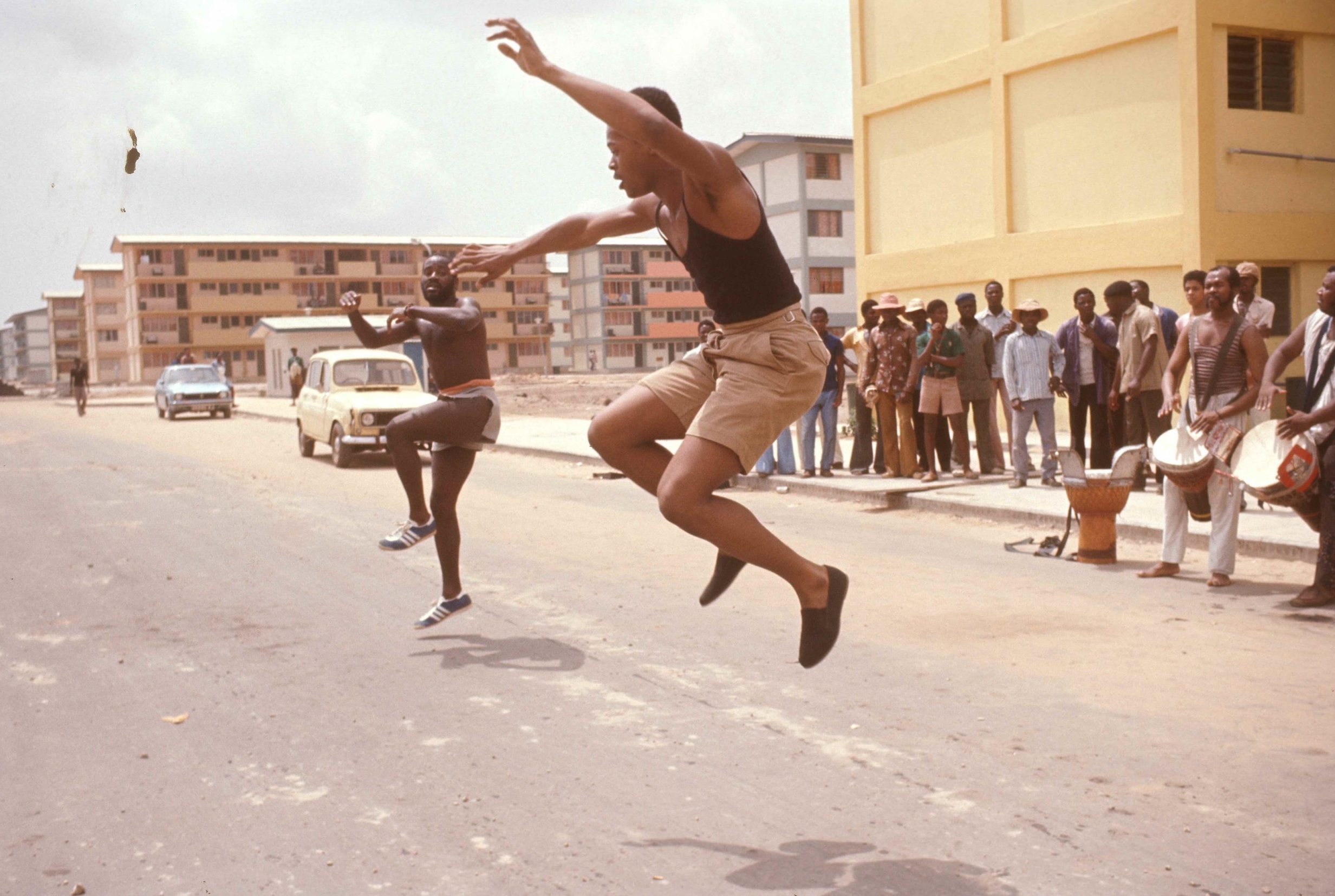 American dance and drum group.