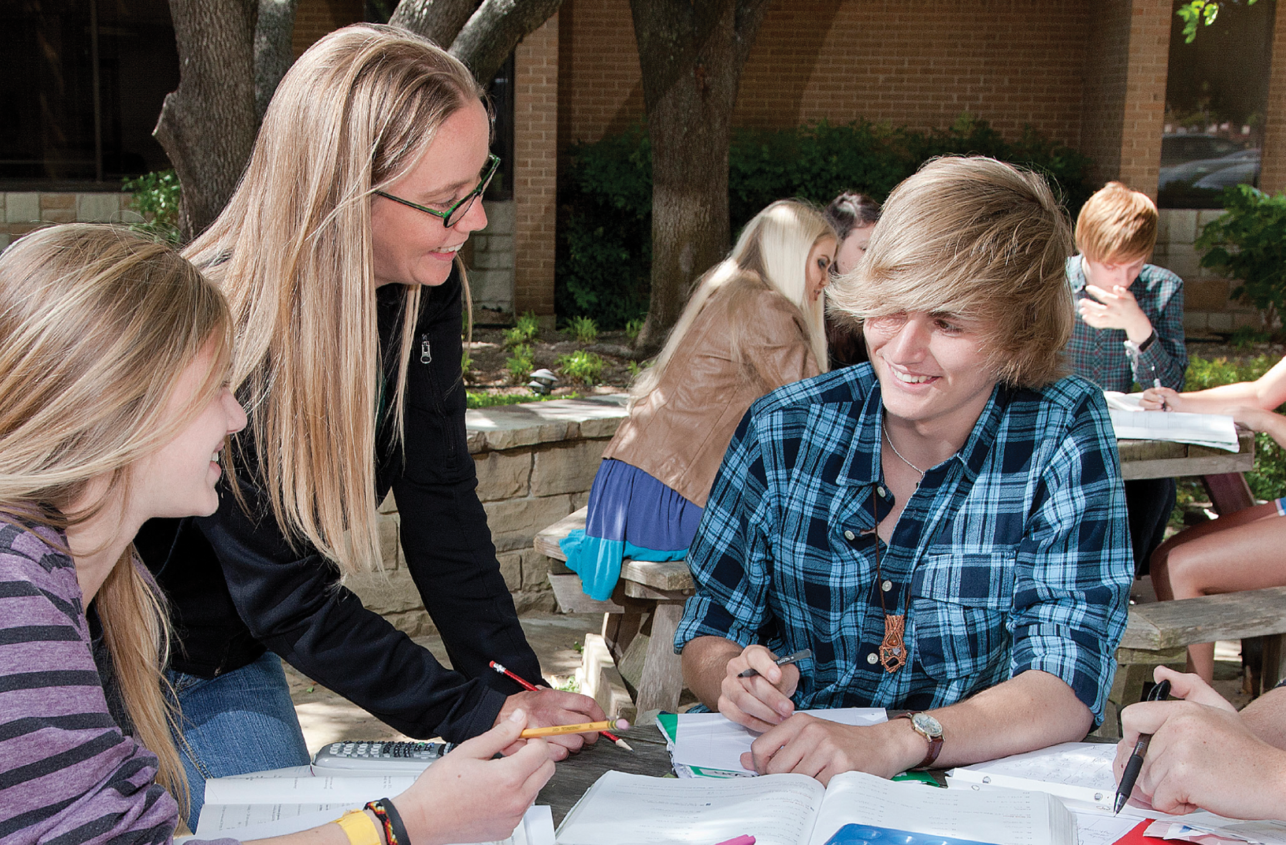 Our program provides individual attention, while incorporating the sharing of ideas, in a small group setting.