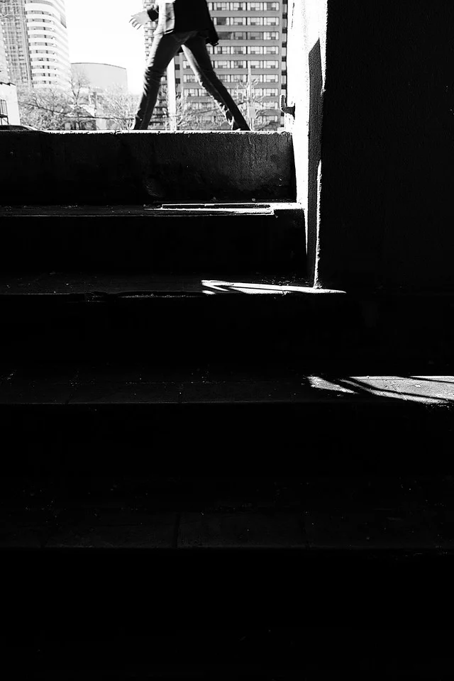 kevincharlesward :
“You think You’re frightening me with Your hell, don’t You? You think Your hell is worse than mine.” – Dorothy Parker
A view from below street level on Church Street in Toronto, Canada. https://kevinward.smugmug.com/
© Kevin Charles Ward