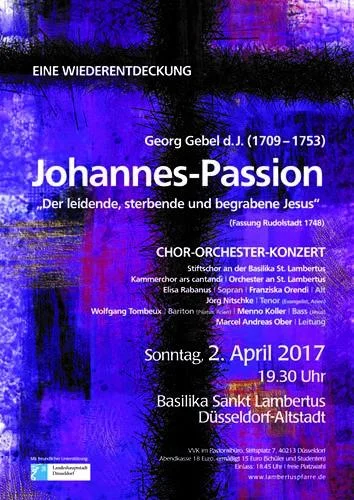 Gebel: Johannespassion