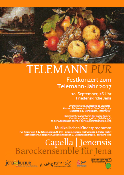 TELEMANN PUR! (Capella Jenensis)