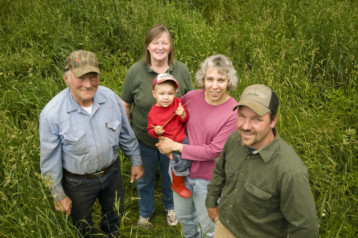 (L to R) Bruce, Mary, Kyle, Margaret, and Tim
