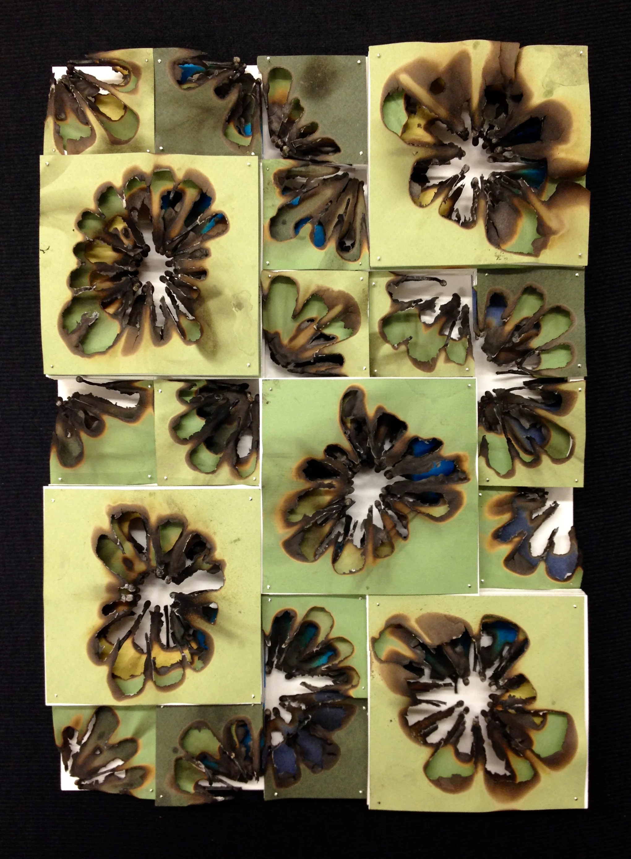 Burn Quilt (Blue/Green Terrain)
