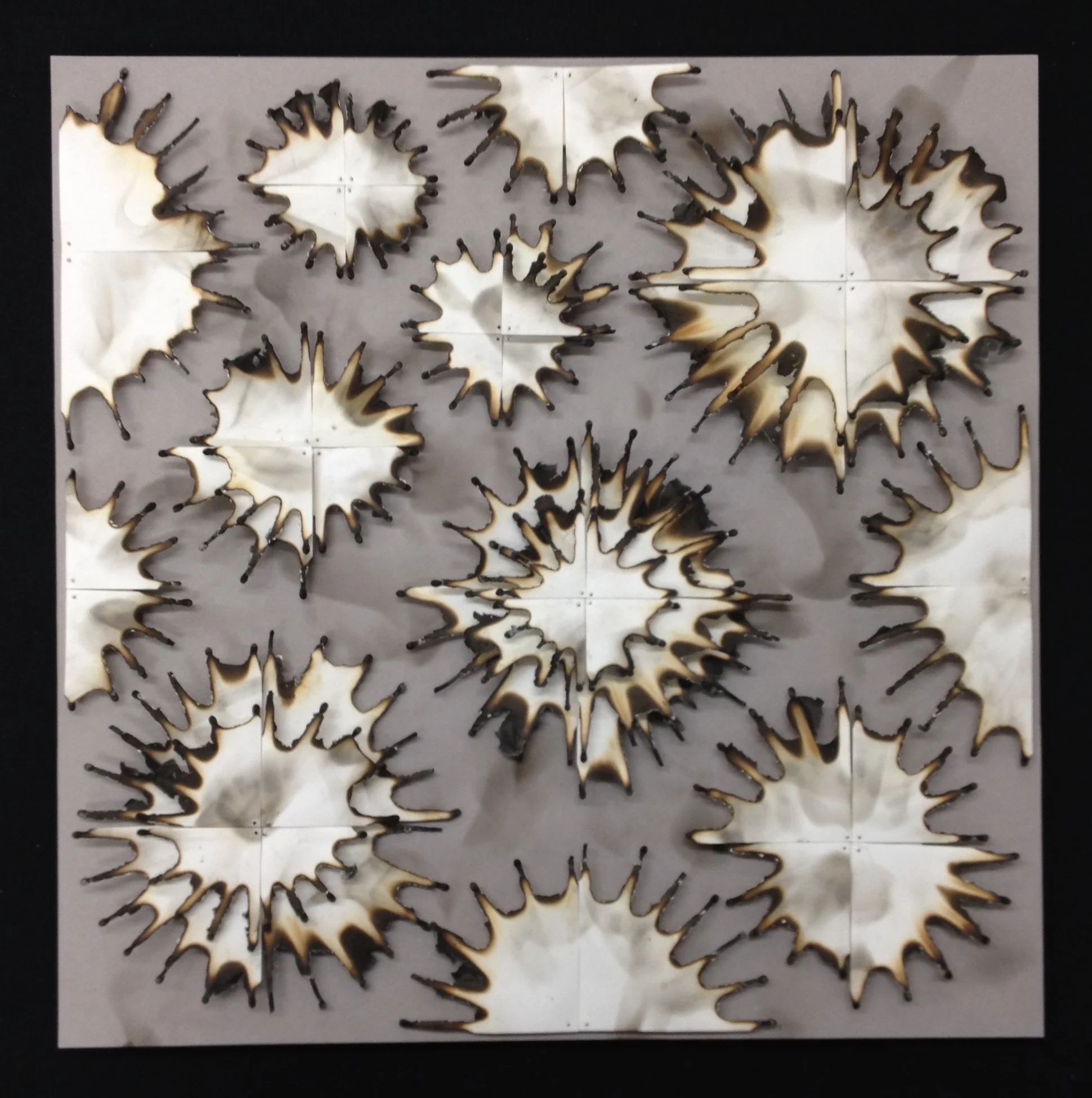 Burn Quilt (White Burst)