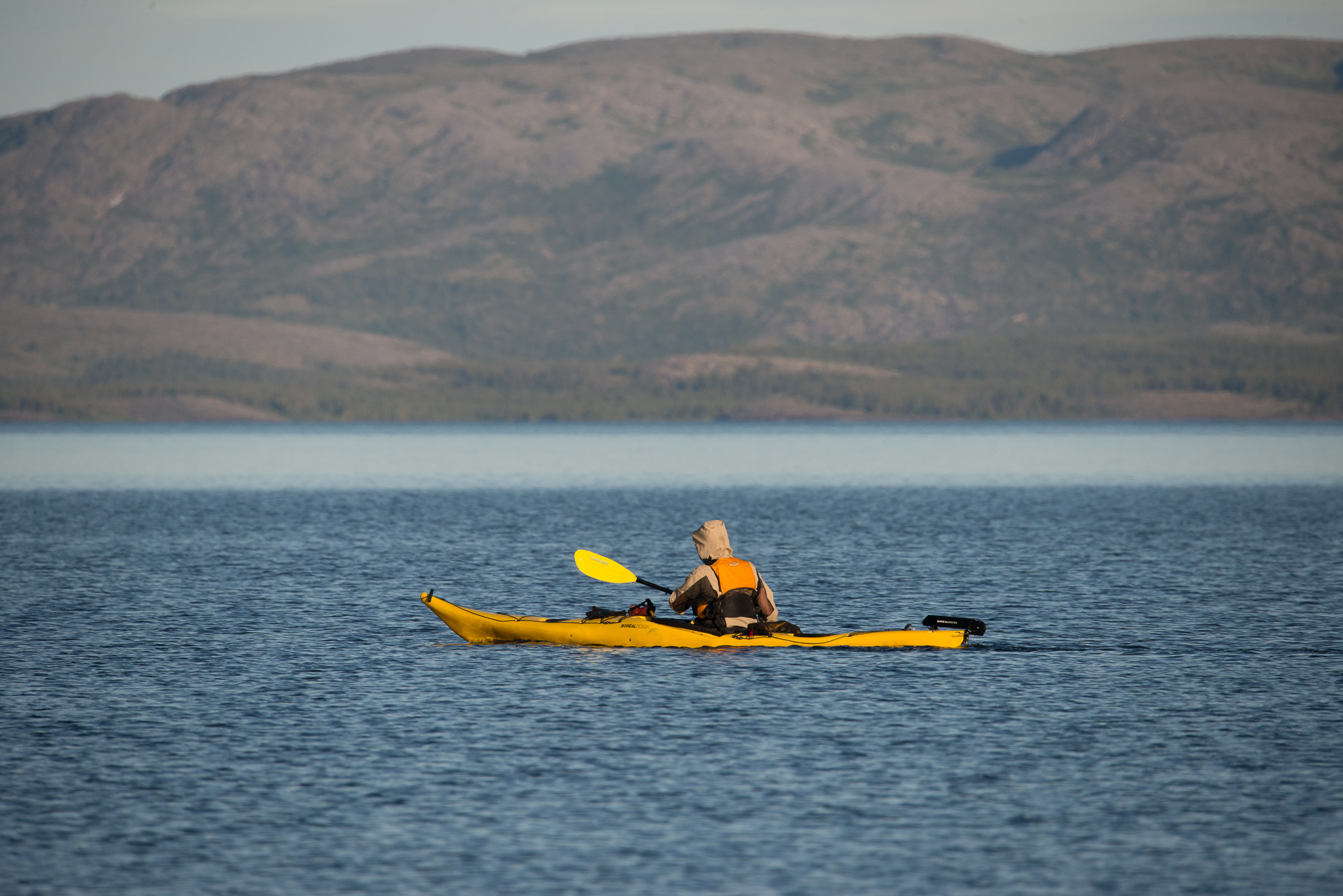 Kayaking on Tasiujaq