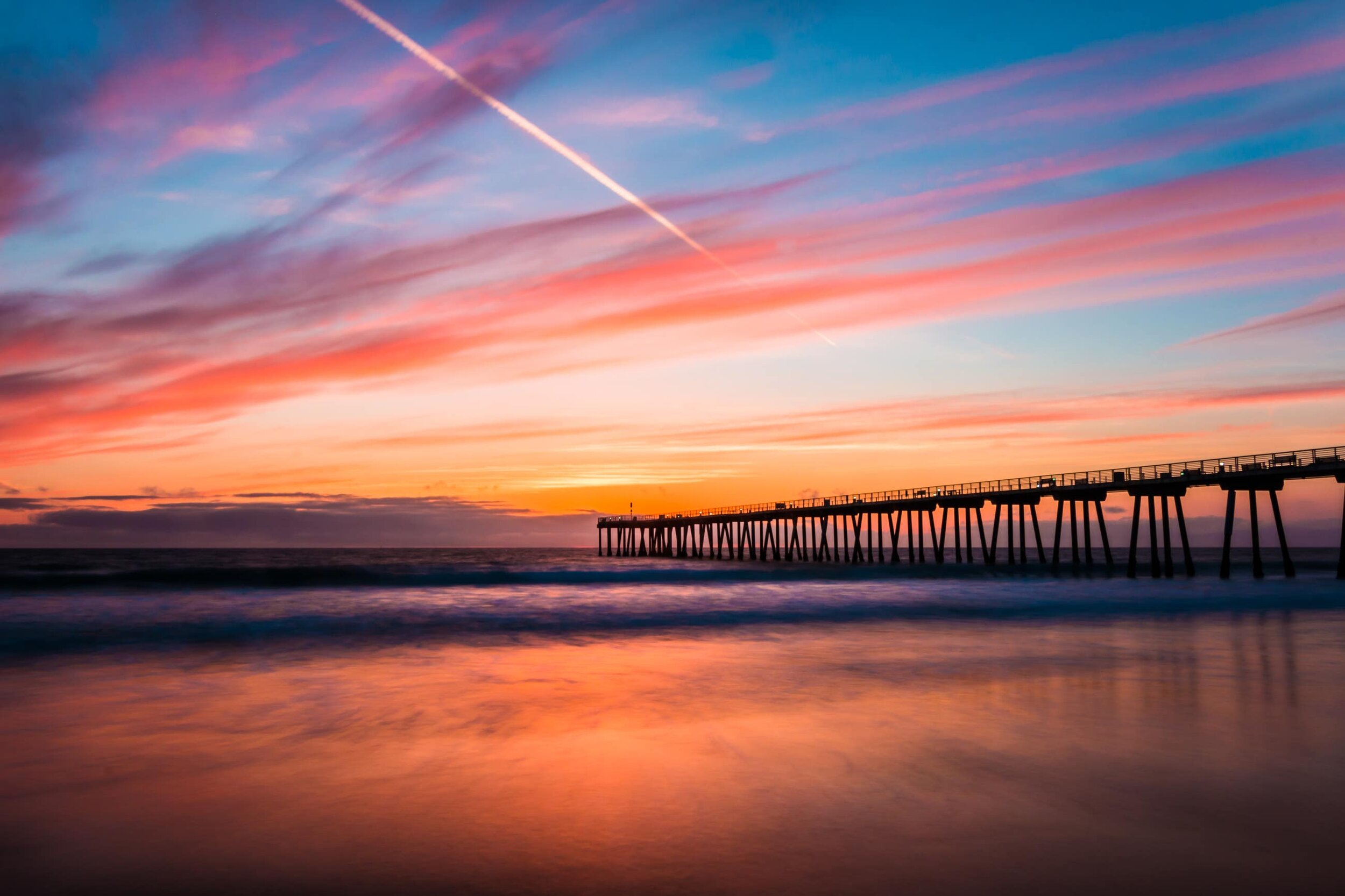 Hermosa Beach Pier sunset.jpg
