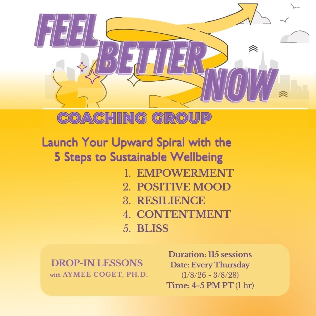 Feel Better Now Coaching Group - Buddy (monthly)