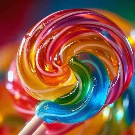 259 - Rainbow Lollipop