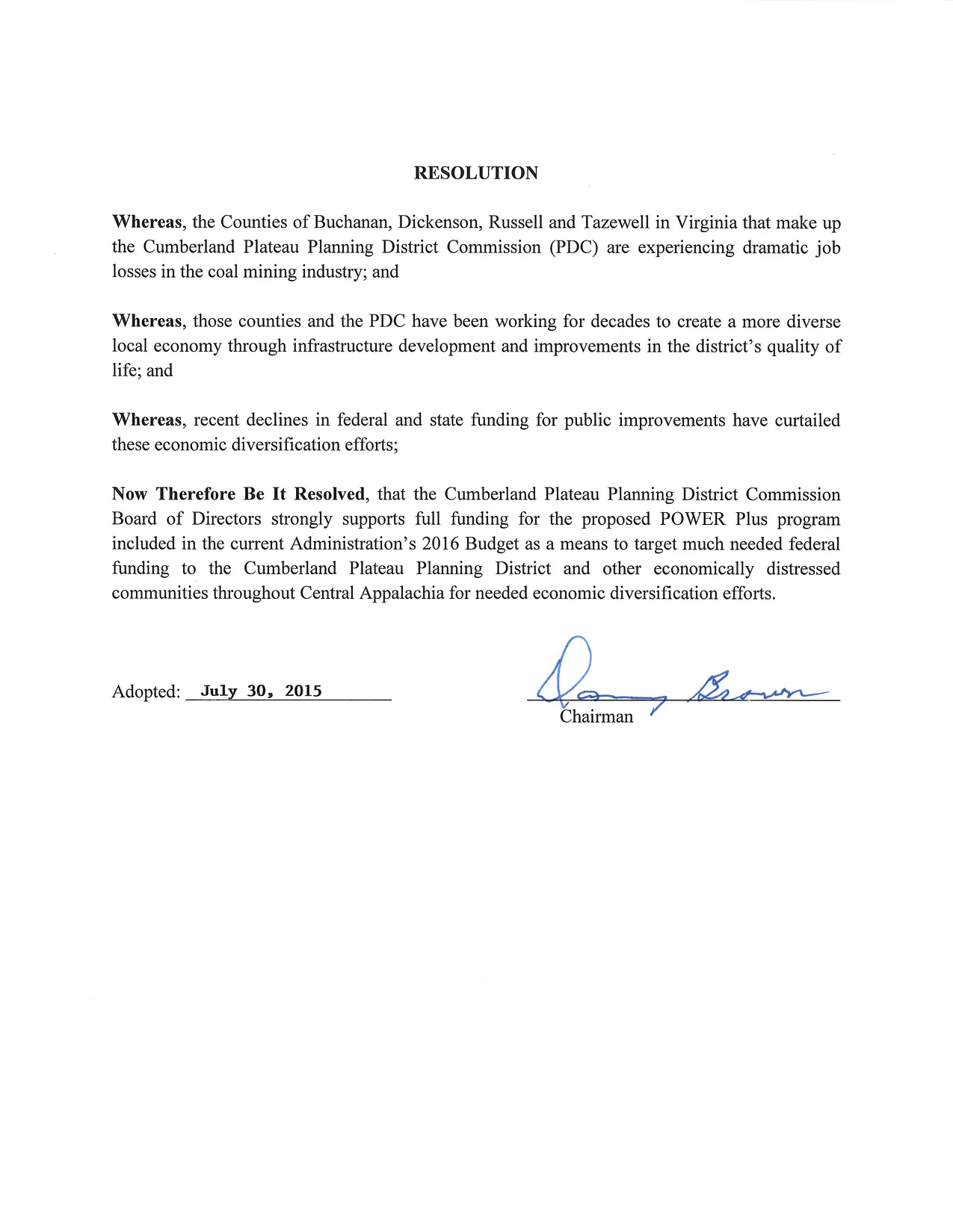 Cumberland Plateau Planning District Commission, VA
