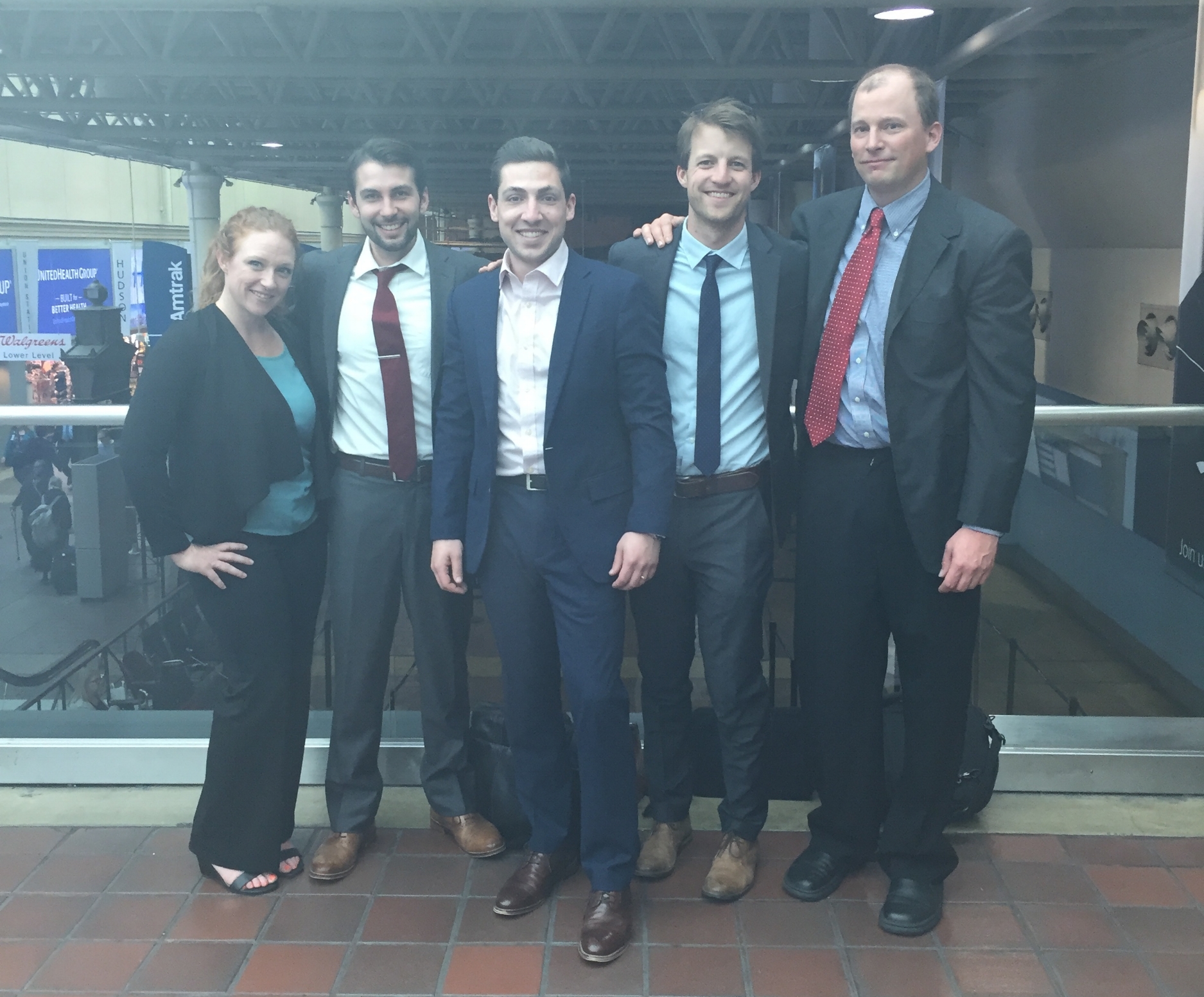 Left to right: Sarah Bowling of Kentuckians for the Commonwealth, Eric Dixon of Appalachian Citizens' Law Center, Thom Kay of Appalachian Voices, Colin Lauderdale of Western Organization of Resource Councils, and Fritz Boettner of Downstream Strategies were among those who travelled to Washington, DC to attend the hearing.