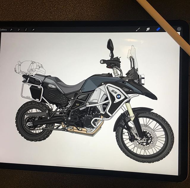This new iPad is gonna be a real problem.....time flies by lol
Ad design in the works for my bike #f800gsadventure  #f800gs #f800gsa  #ipadpro2018 @apple @bmwgsfans @bmwmotorradusa @bmwmotorsport @bmwusa